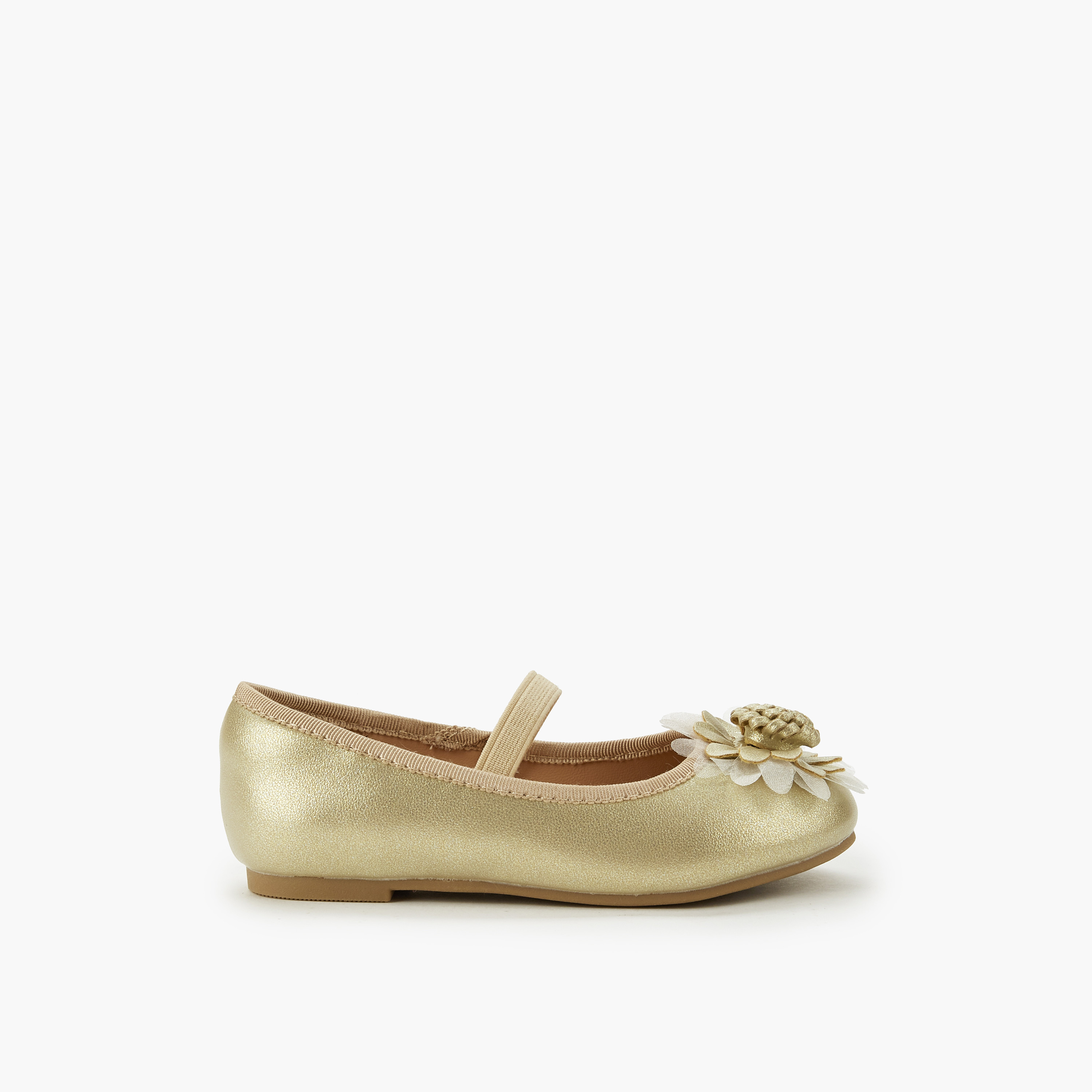 حذاء باليرينا مزين للبنات من جونيورز-girls-shoes-ballerinas-image-2