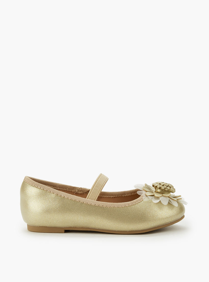 حذاء باليرينا مزين للبنات من جونيورز-girls-shoes-ballerinas-image-2