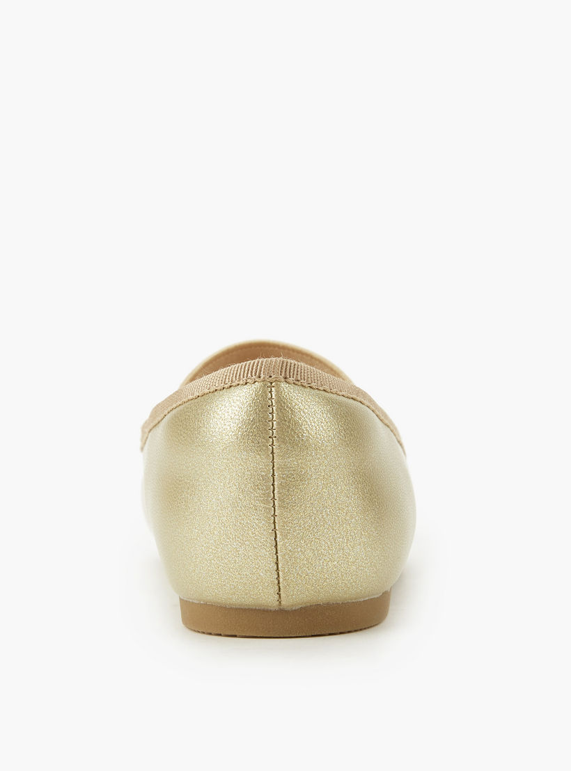 حذاء باليرينا مزين للبنات من جونيورز-girls-shoes-ballerinas-image-5