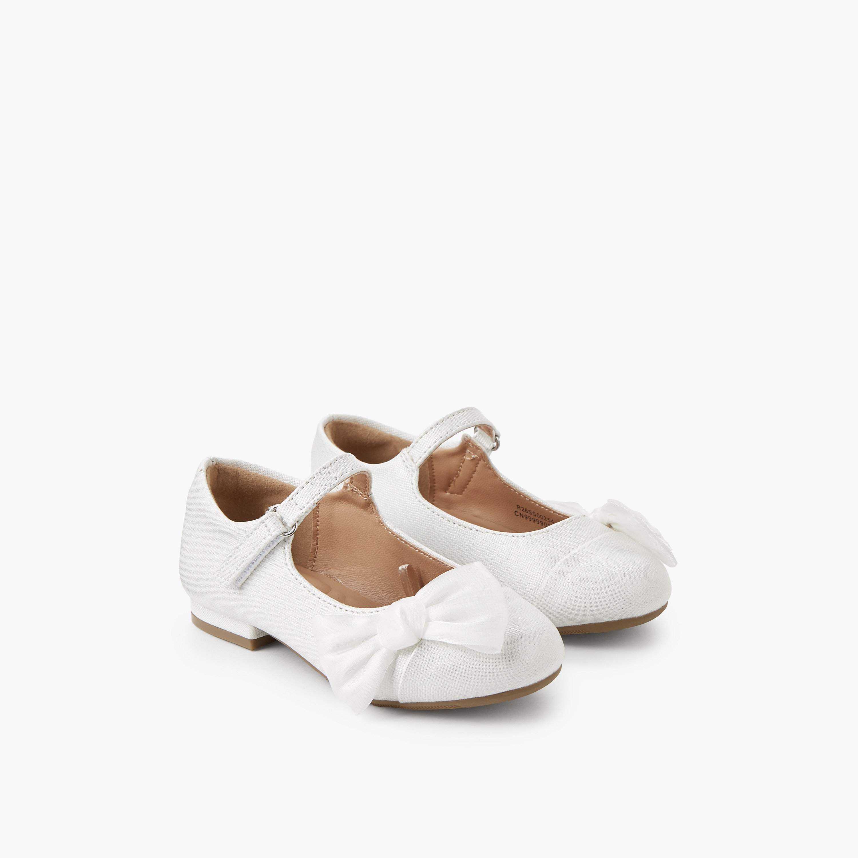 حذاء ماري جين بفيونكة للبنات من جونيورز-girls-shoes-maryjanes-image-1