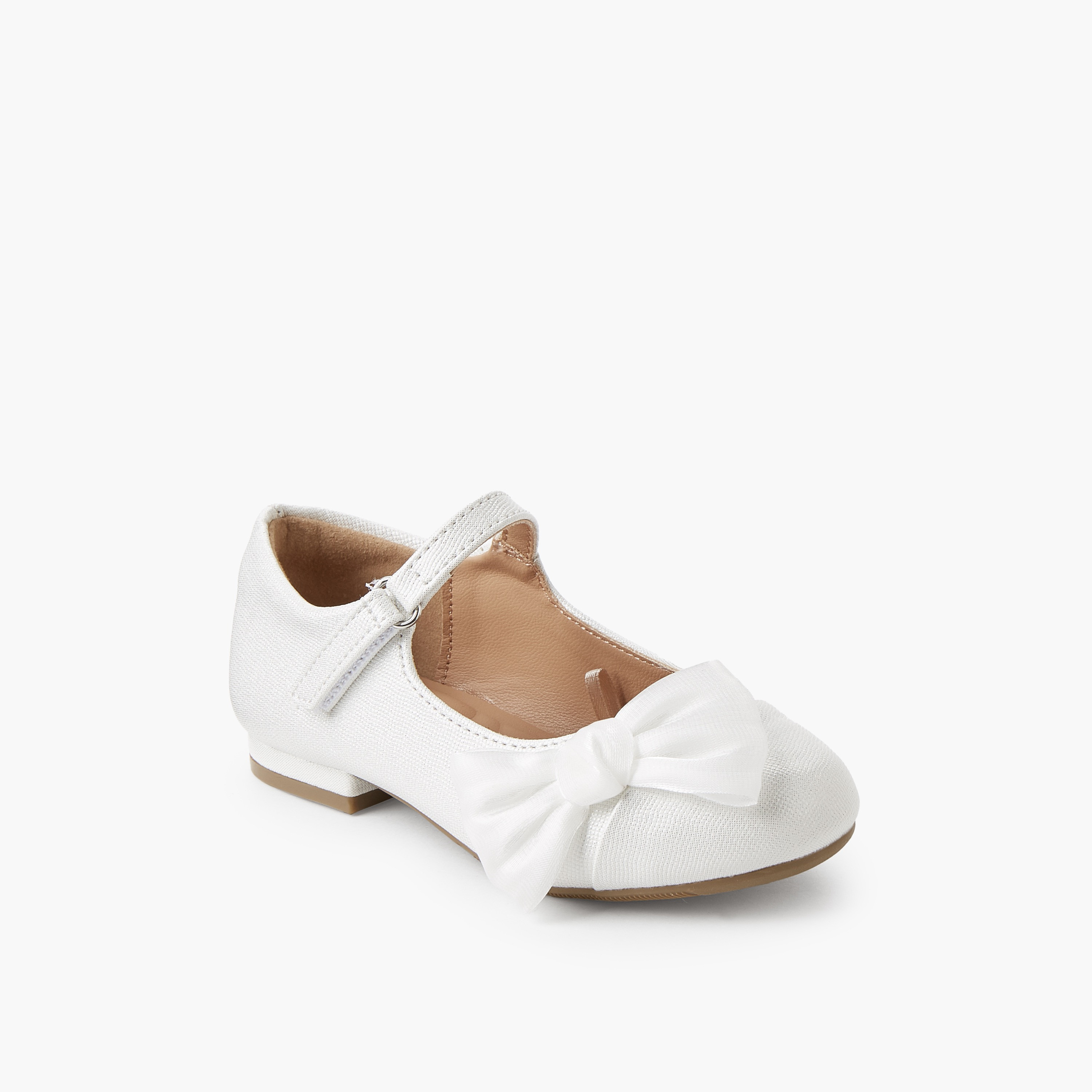 حذاء ماري جين بفيونكة للبنات من جونيورز-girls-shoes-maryjanes-image-2