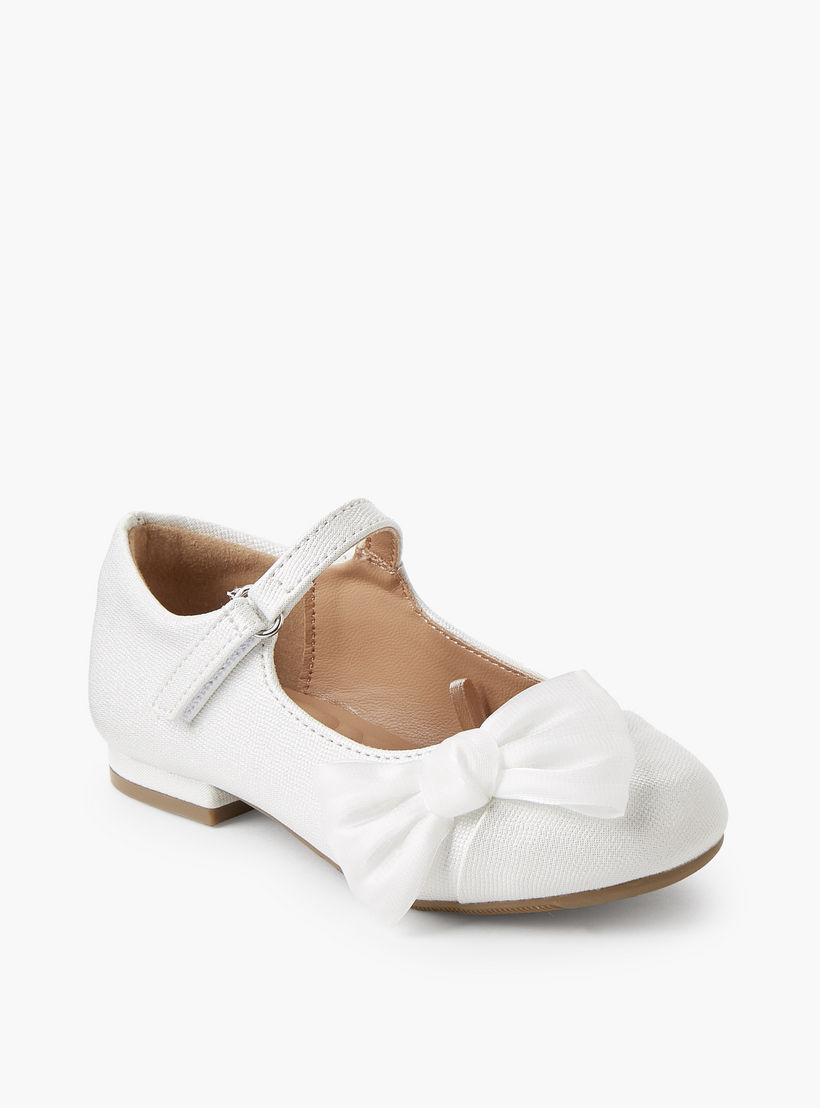 حذاء ماري جين بفيونكة للبنات من جونيورز-girls-shoes-maryjanes-image-2