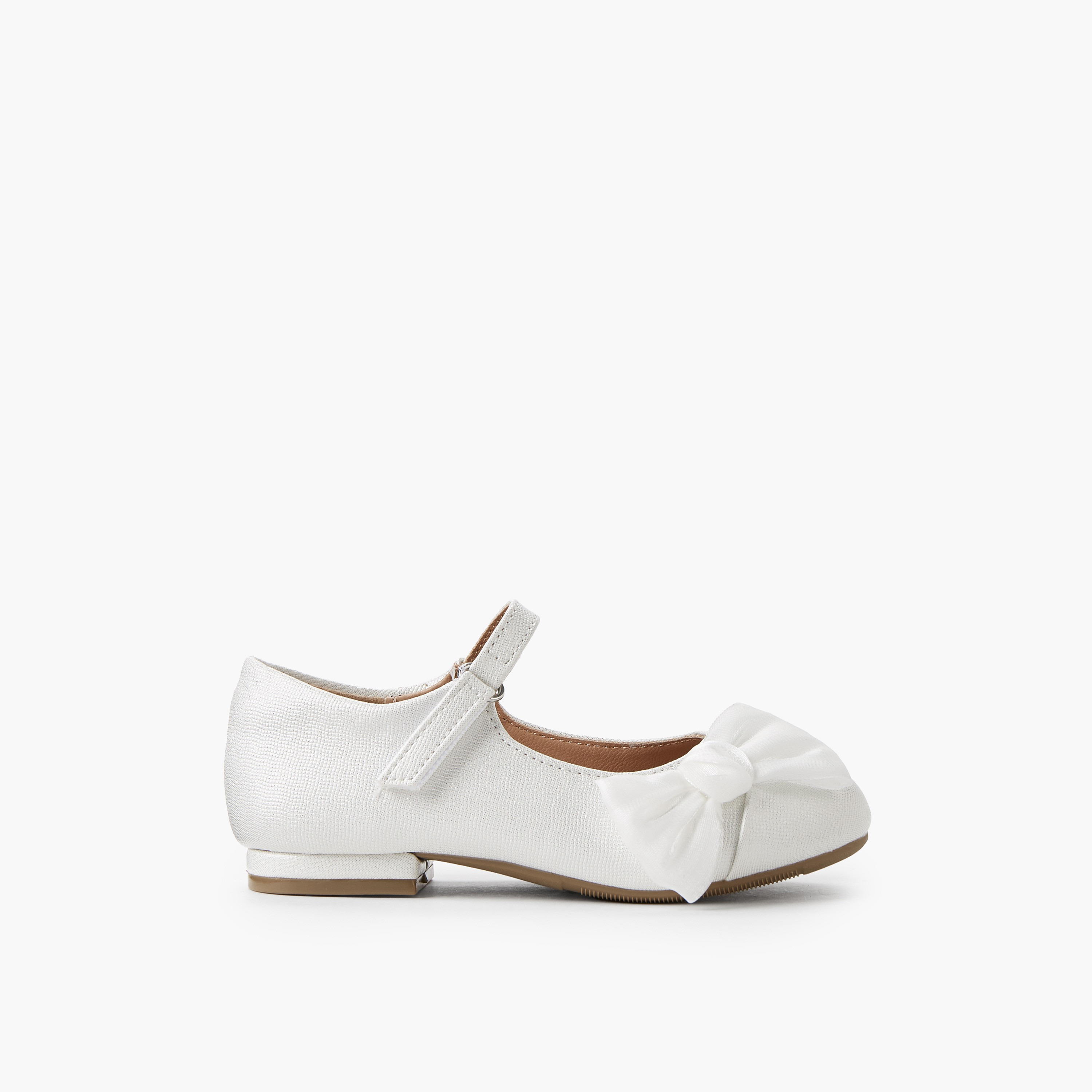 حذاء ماري جين بفيونكة للبنات من جونيورز-girls-shoes-maryjanes-image-3