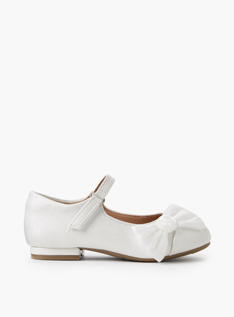 حذاء ماري جين بفيونكة للبنات من جونيورز-girls-shoes-maryjanes-image-3