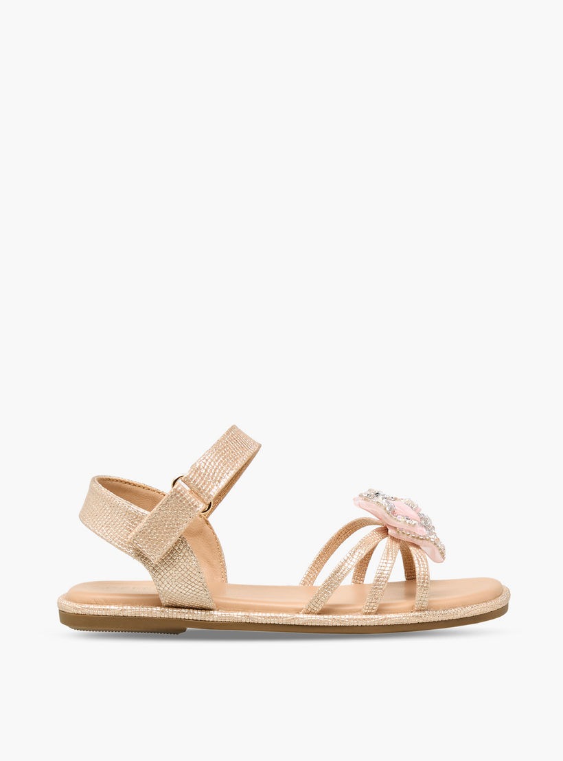 صندل مسطح مزين بفيونكة للبنات من سيليست-girls-shoes-sandals-image-2