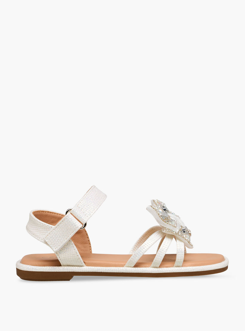 صندل مسطح مزين بفيونكة للبنات من سيليست-girls-shoes-sandals-image-3