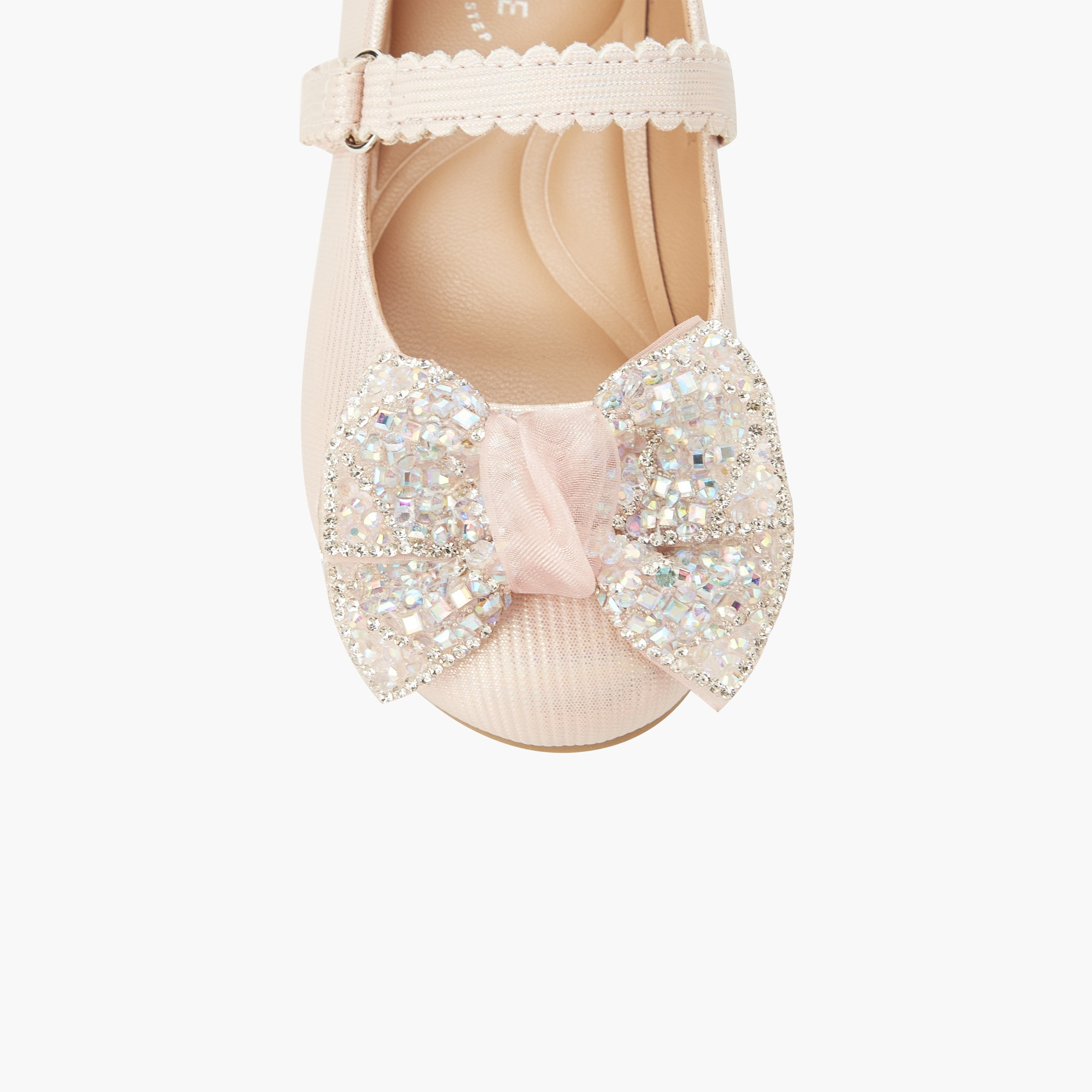 حذاء باليرينا مزين بفيونكة للبنات من سيليست-girls-shoes-maryjanes-image-4