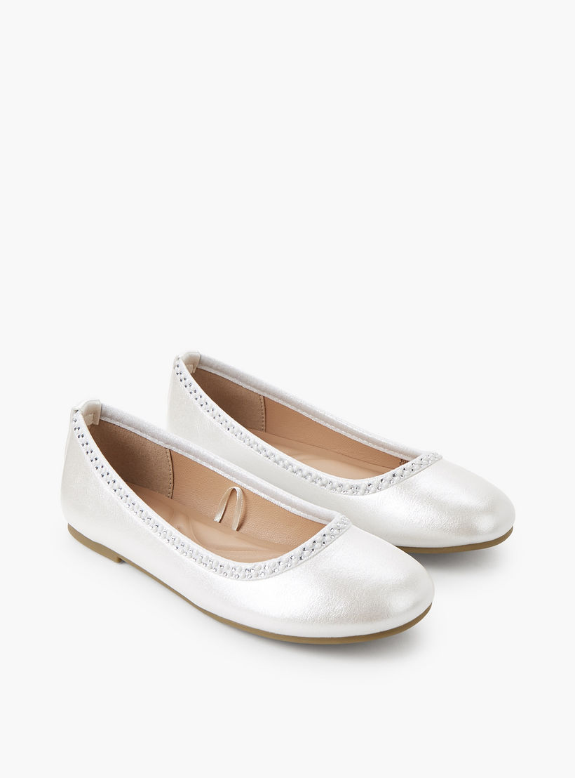 حذاء باليرينا سهل الارتداء للبنات من سيليست-girls-shoes-ballerinas-image-1