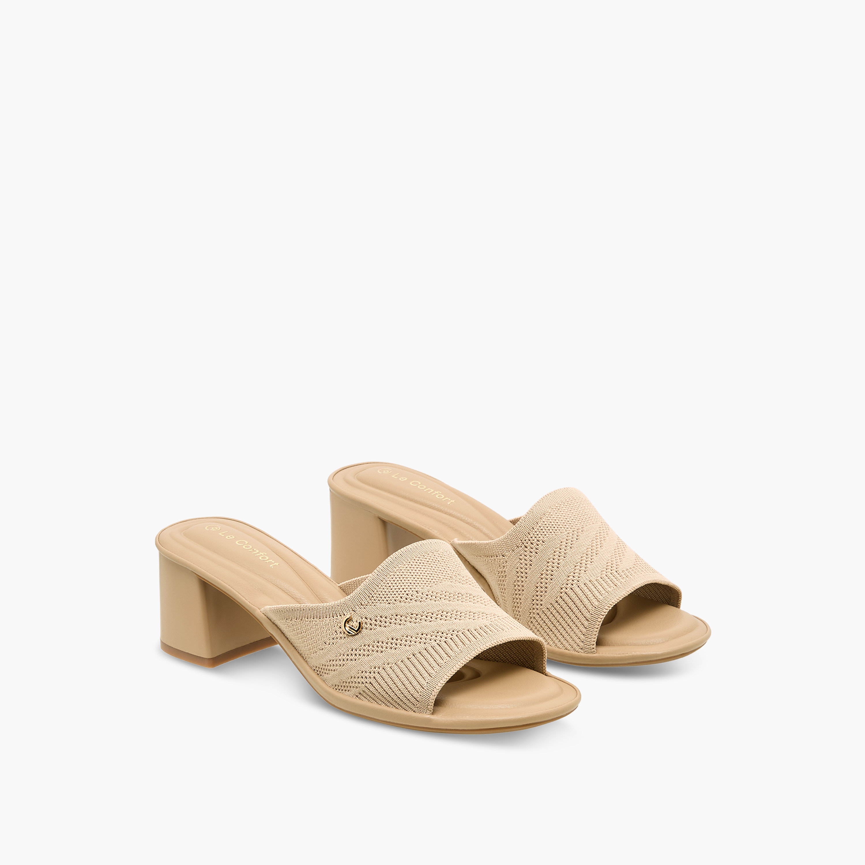 صندل بكعب سميك للنساء من لو كونفورت-women-shoes-sandals-heeled-image-1