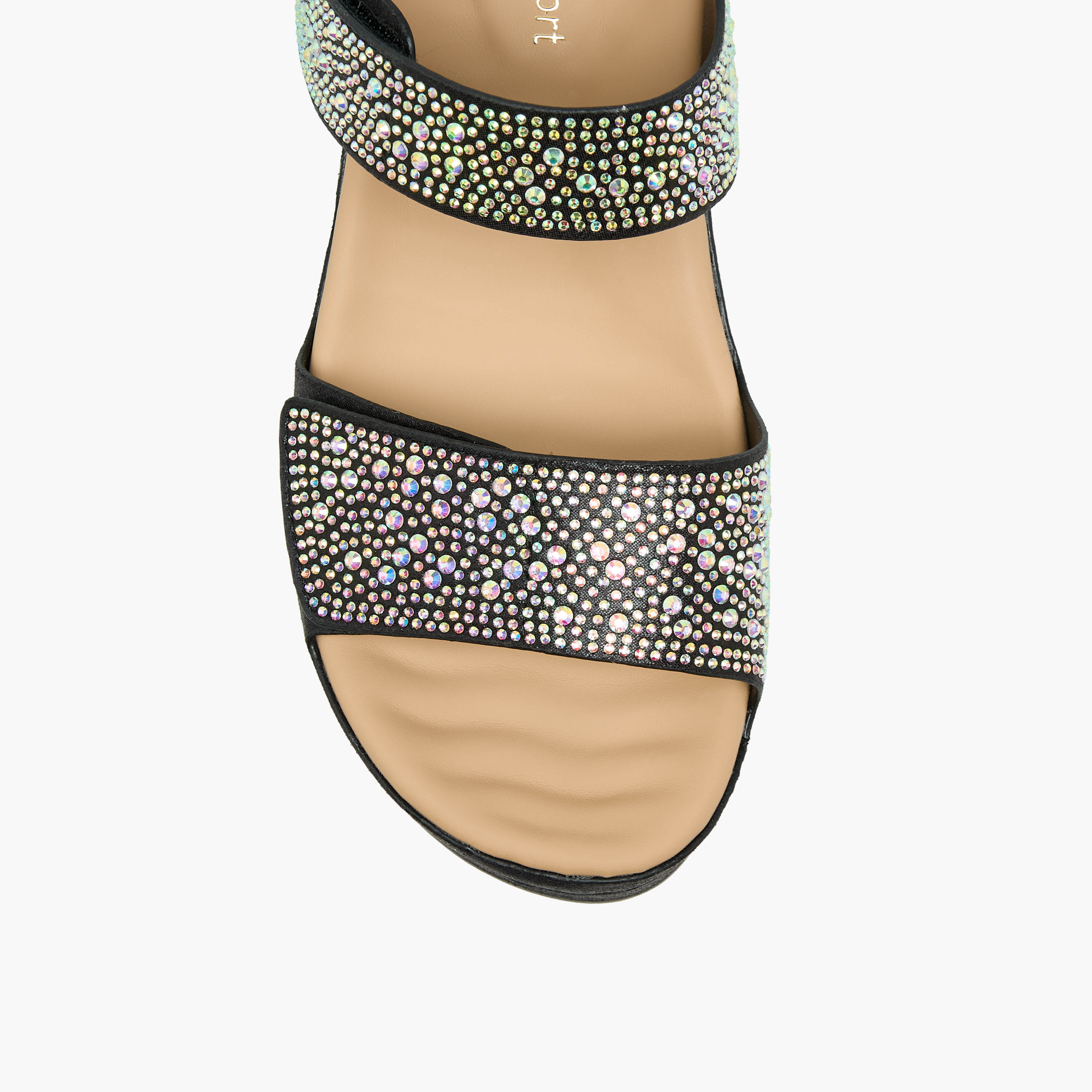صندل مزيّن بشريط إغلاق لاصق للنساء من لو كونفورت-women-shoes-sandals-heeled-image-4