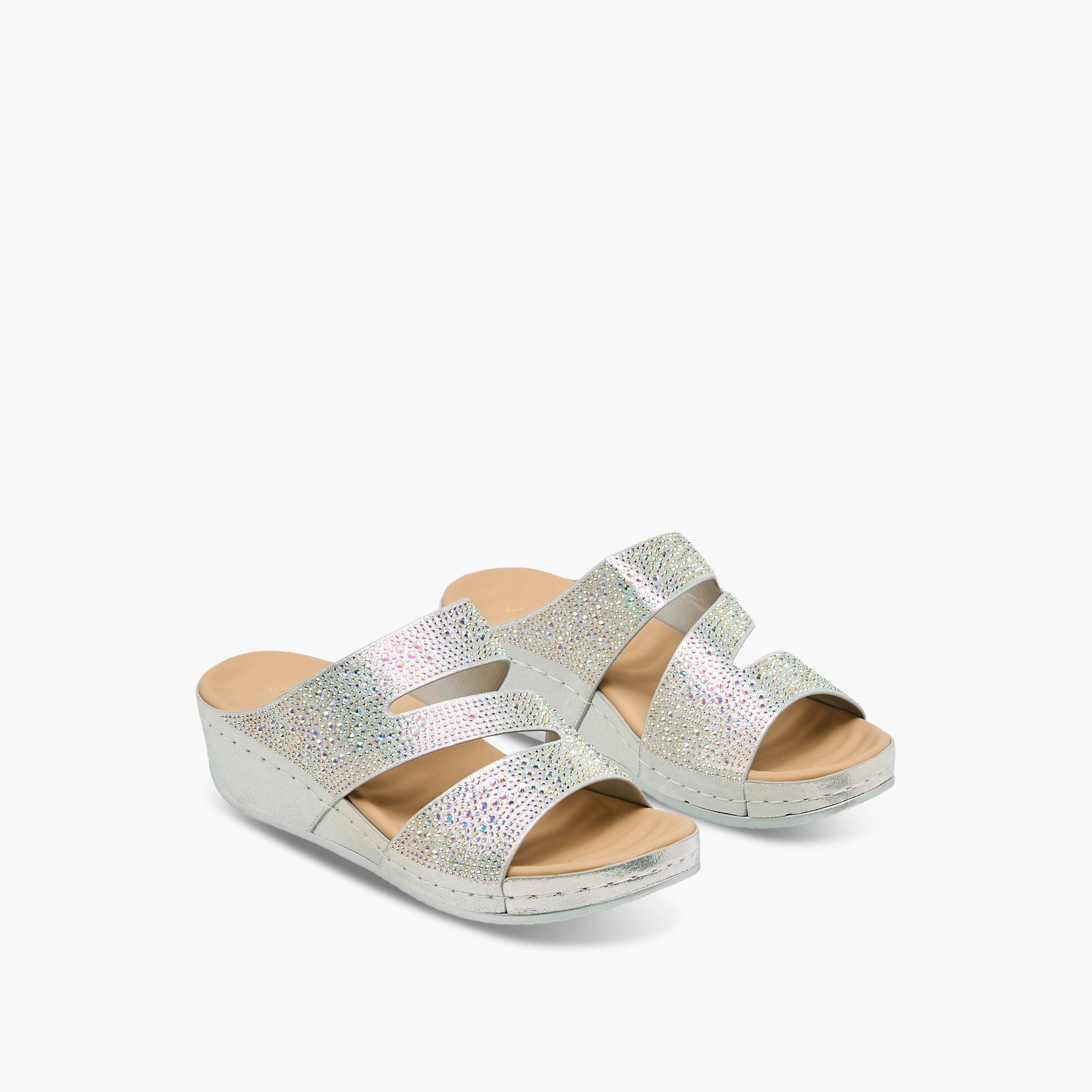 Le Confort Women Embellished Sandals-women-shoes-sandals-heeled-image-1