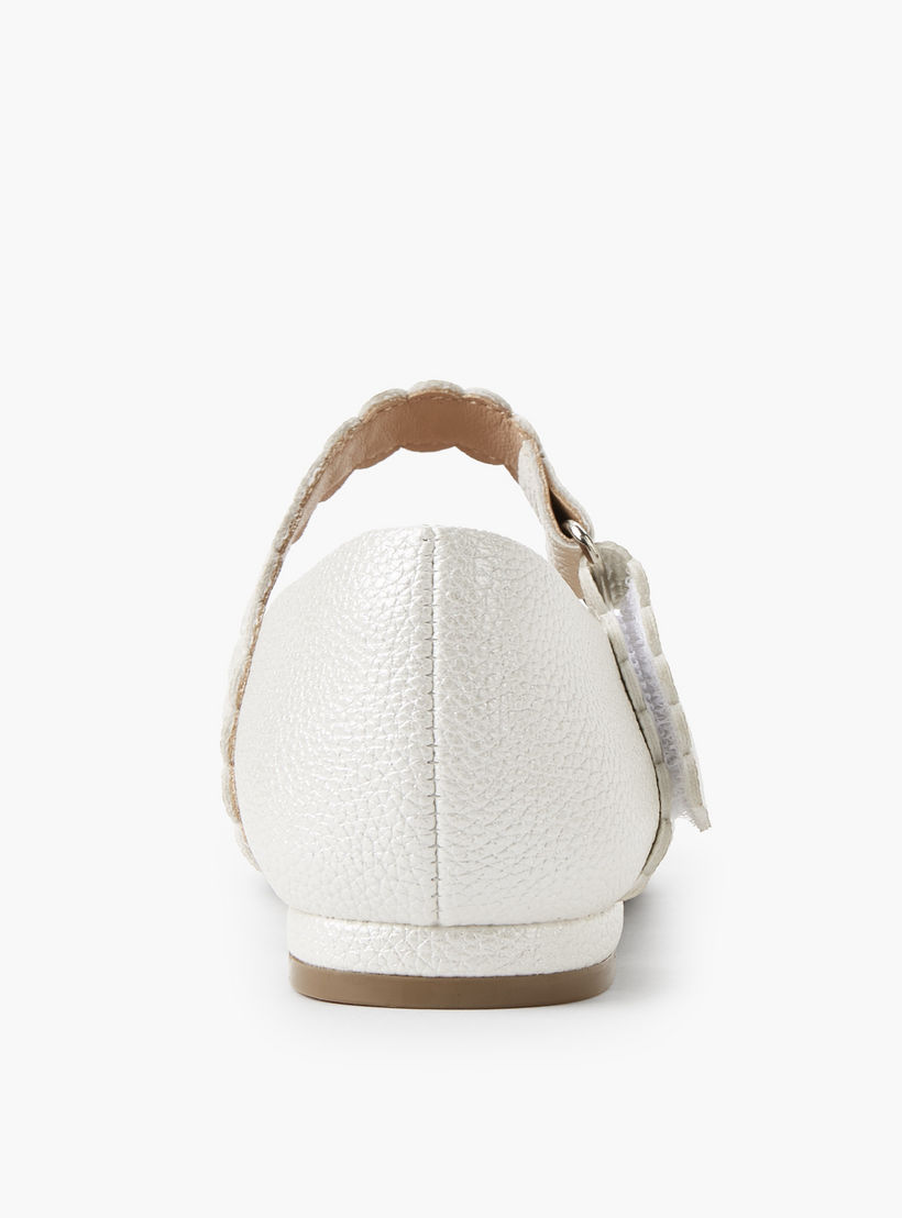 حذاء باليرينا بشريط إغلاق لاصق للبنات من سيليست-girls-shoes-maryjanes-image-4