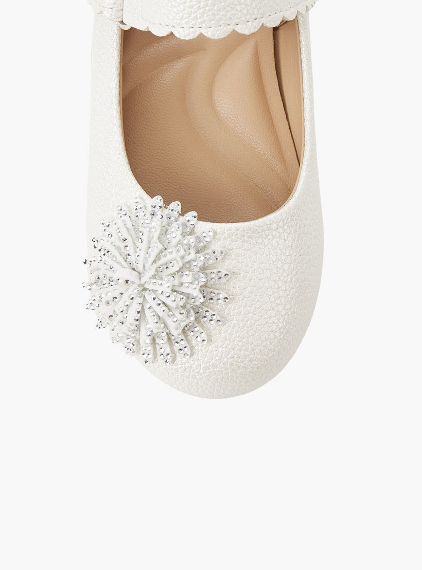 حذاء باليرينا بشريط إغلاق لاصق للبنات من سيليست-girls-shoes-maryjanes-image-5