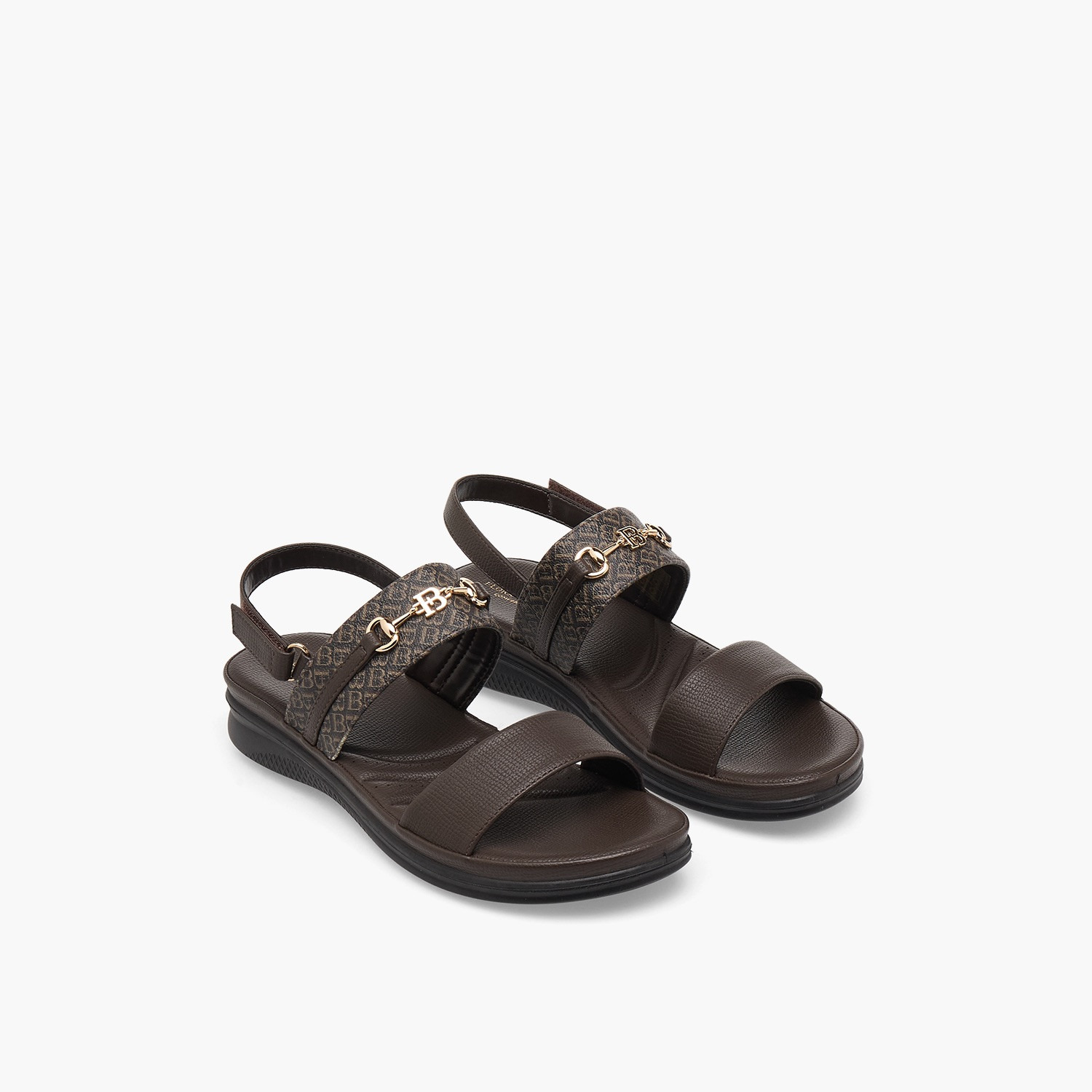 صندل بطبعات مونوجرام للنساء من فلورا بيلا-women-shoes-flats-sandals-image-6