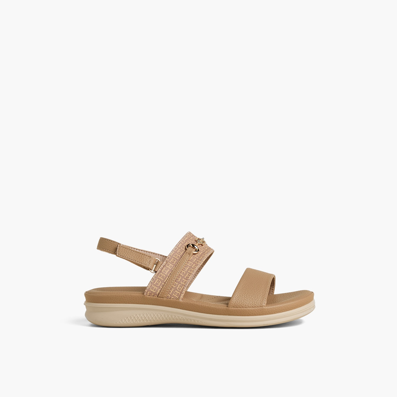 صندل بطبعات مونوجرام للنساء من فلورا بيلا-women-shoes-flats-sandals-image-3