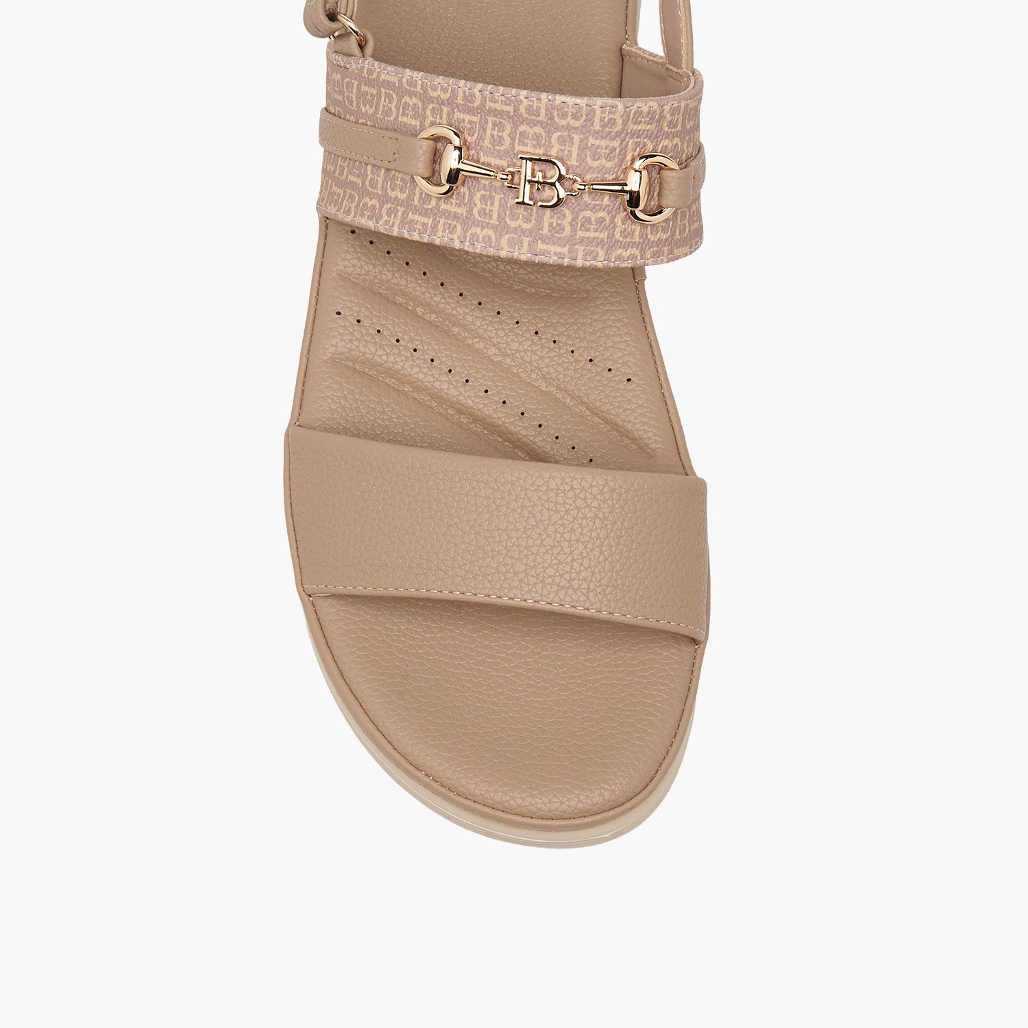 صندل بطبعات مونوجرام للنساء من فلورا بيلا-women-shoes-flats-sandals-image-4