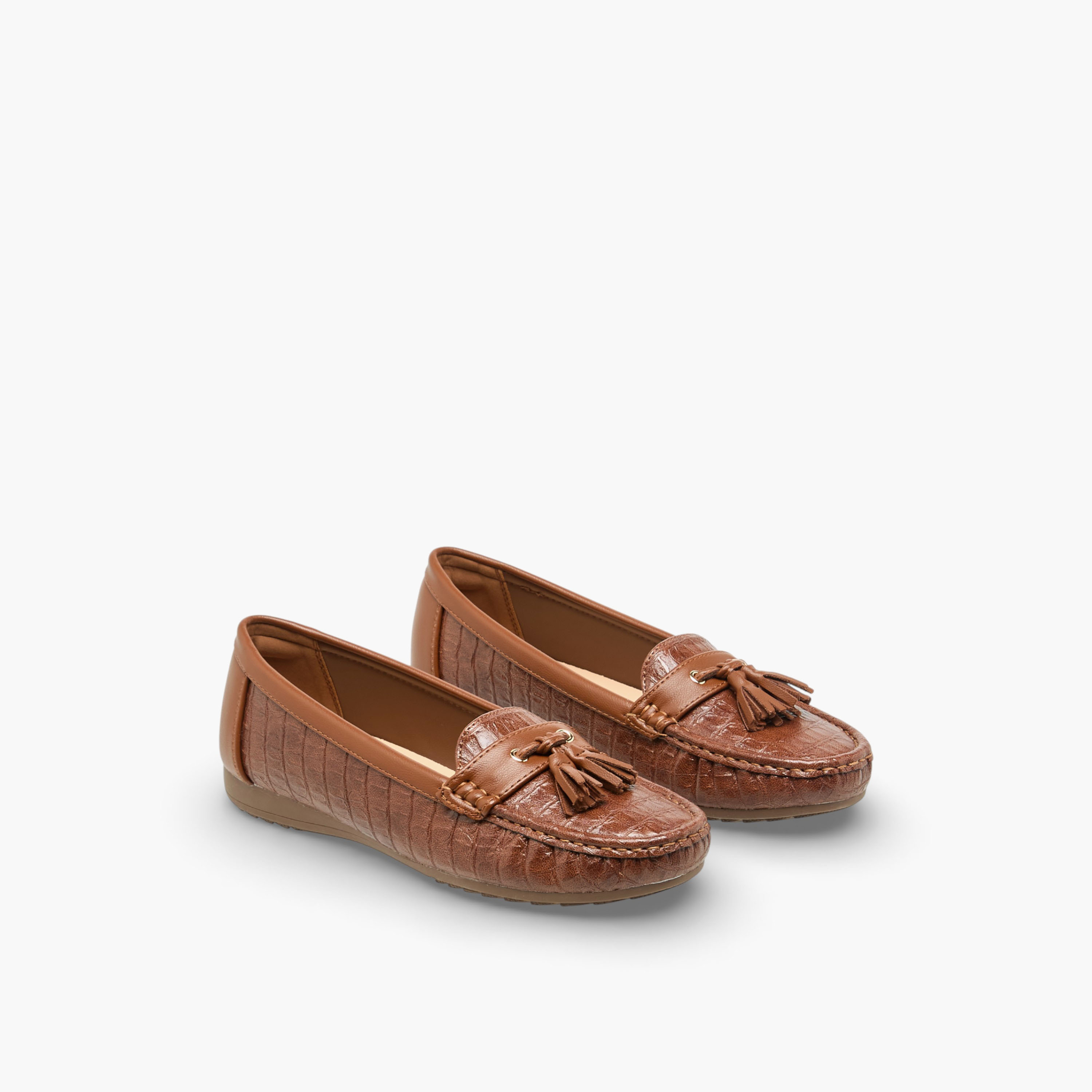 Le Confort Women Tassel Detail Loafers-women-shoes-flats-loafers-image-1