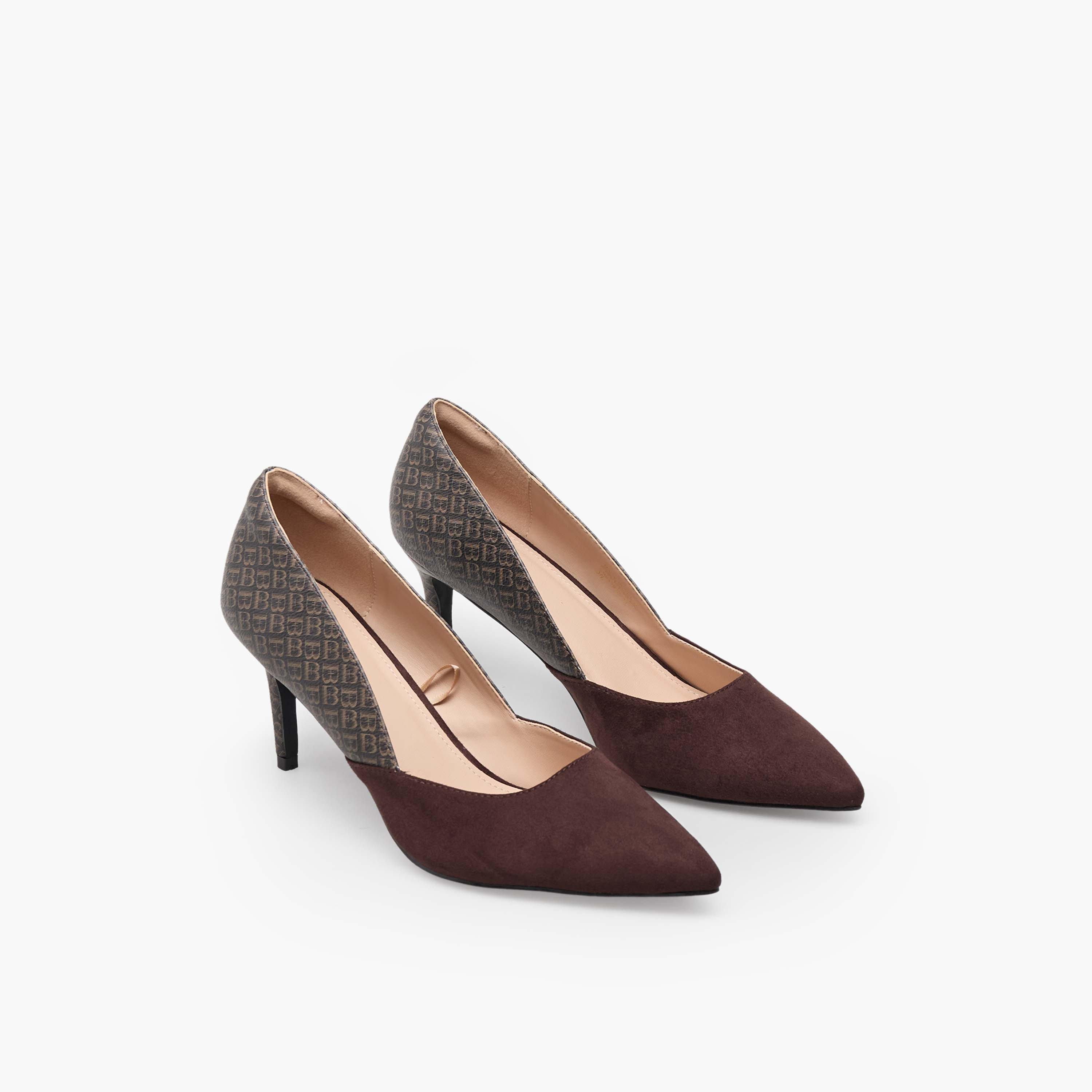 Flora Bella Women Flared Heel Pumps-women-shoes-sandals-heeled-image-1
