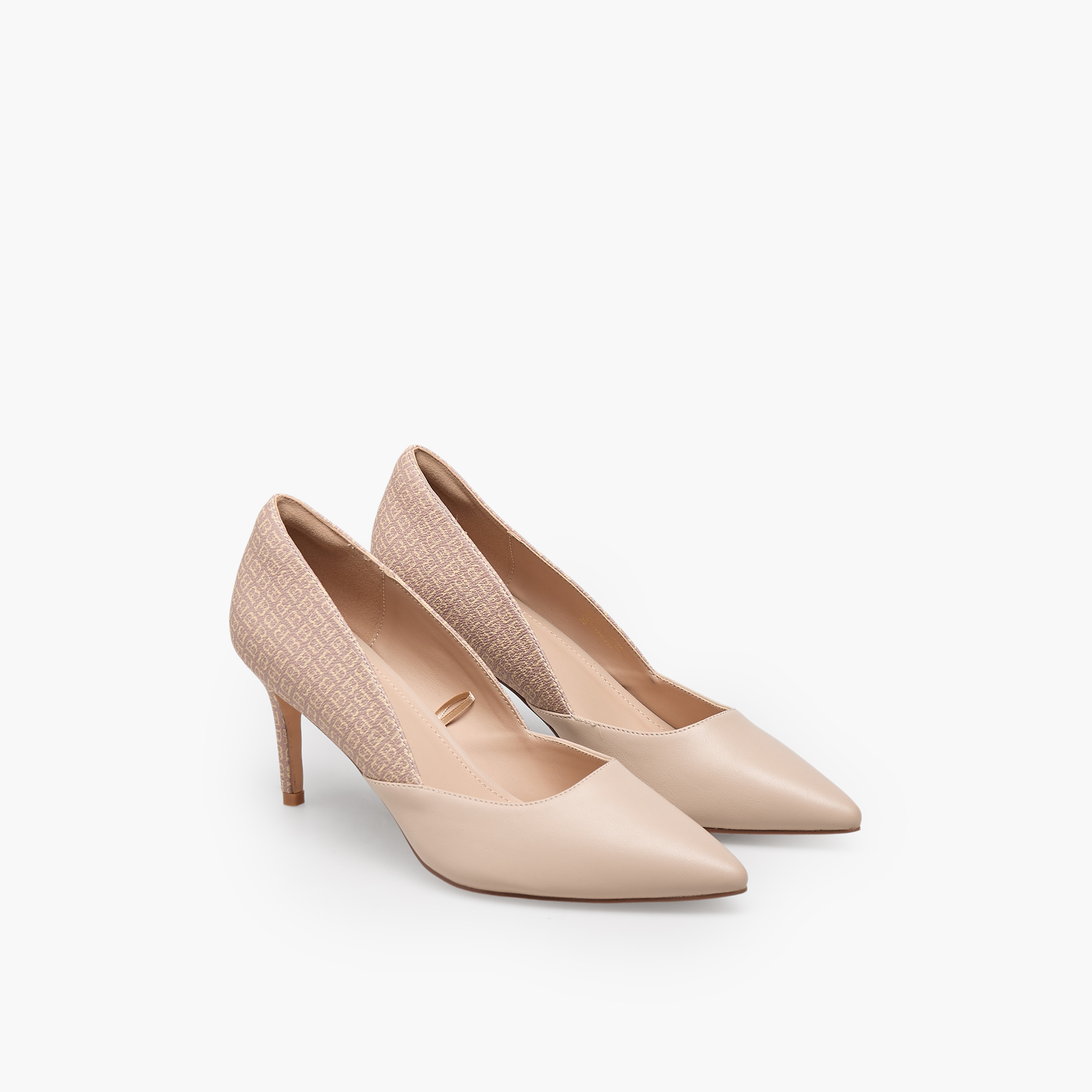 Flora Bella Women Flared Heel Pumps-women-shoes-sandals-heeled-image-1