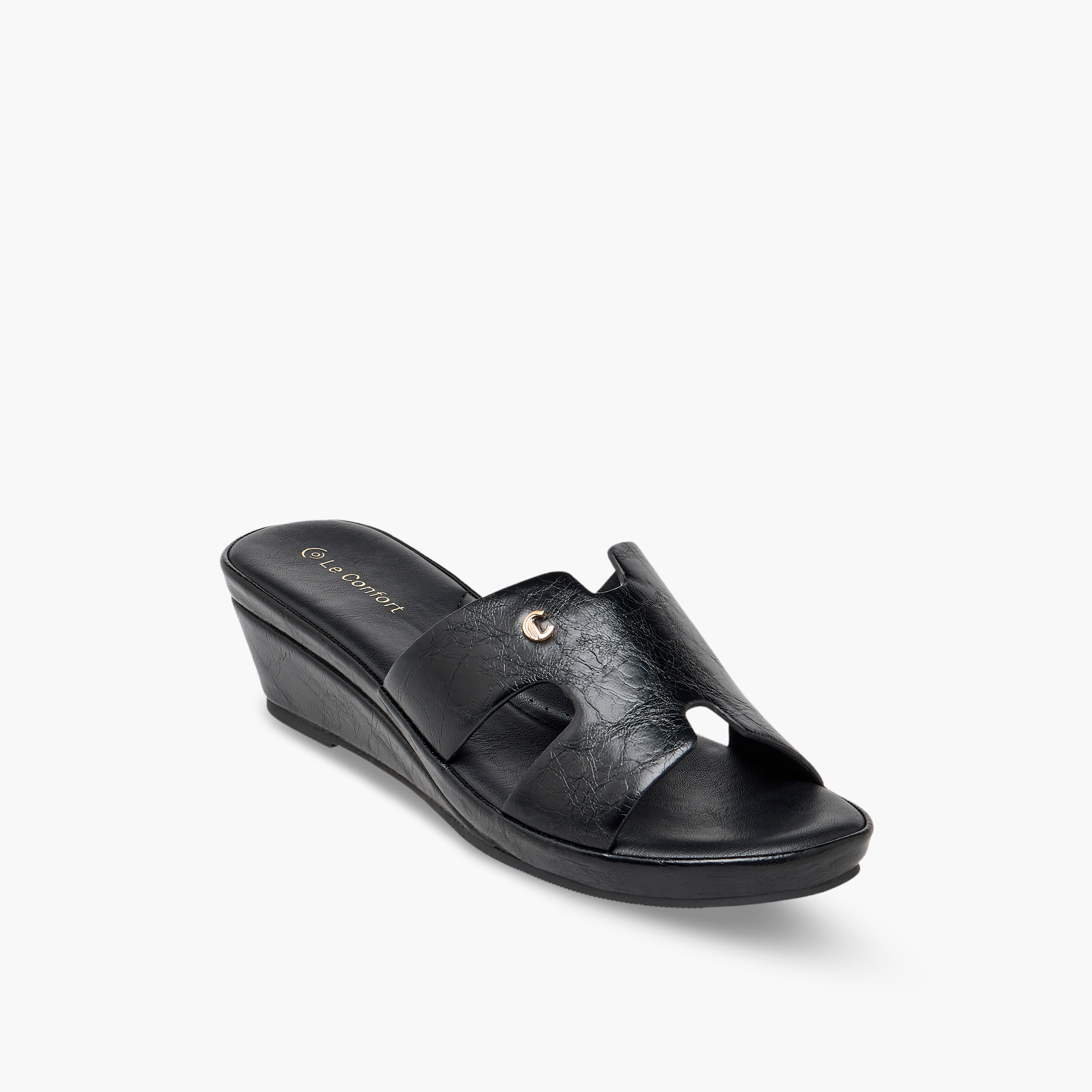 صندل بكعب ويدج سهل الارتداء للنساء من لو كونفورت-women-shoes-sandals-heeled-image-2