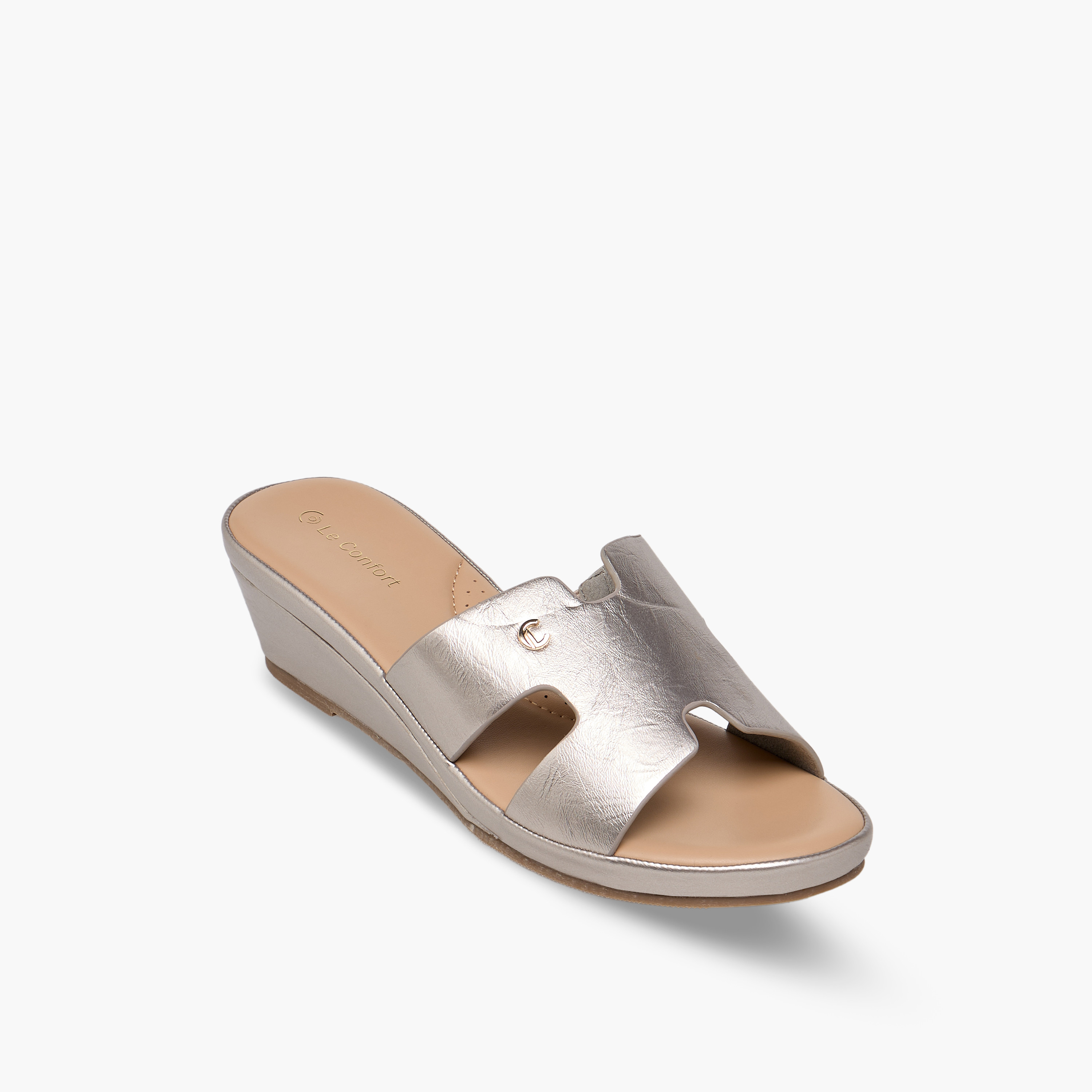 صندل بكعب ويدج سهل الارتداء للنساء من لو كونفورت-women-shoes-sandals-heeled-image-2