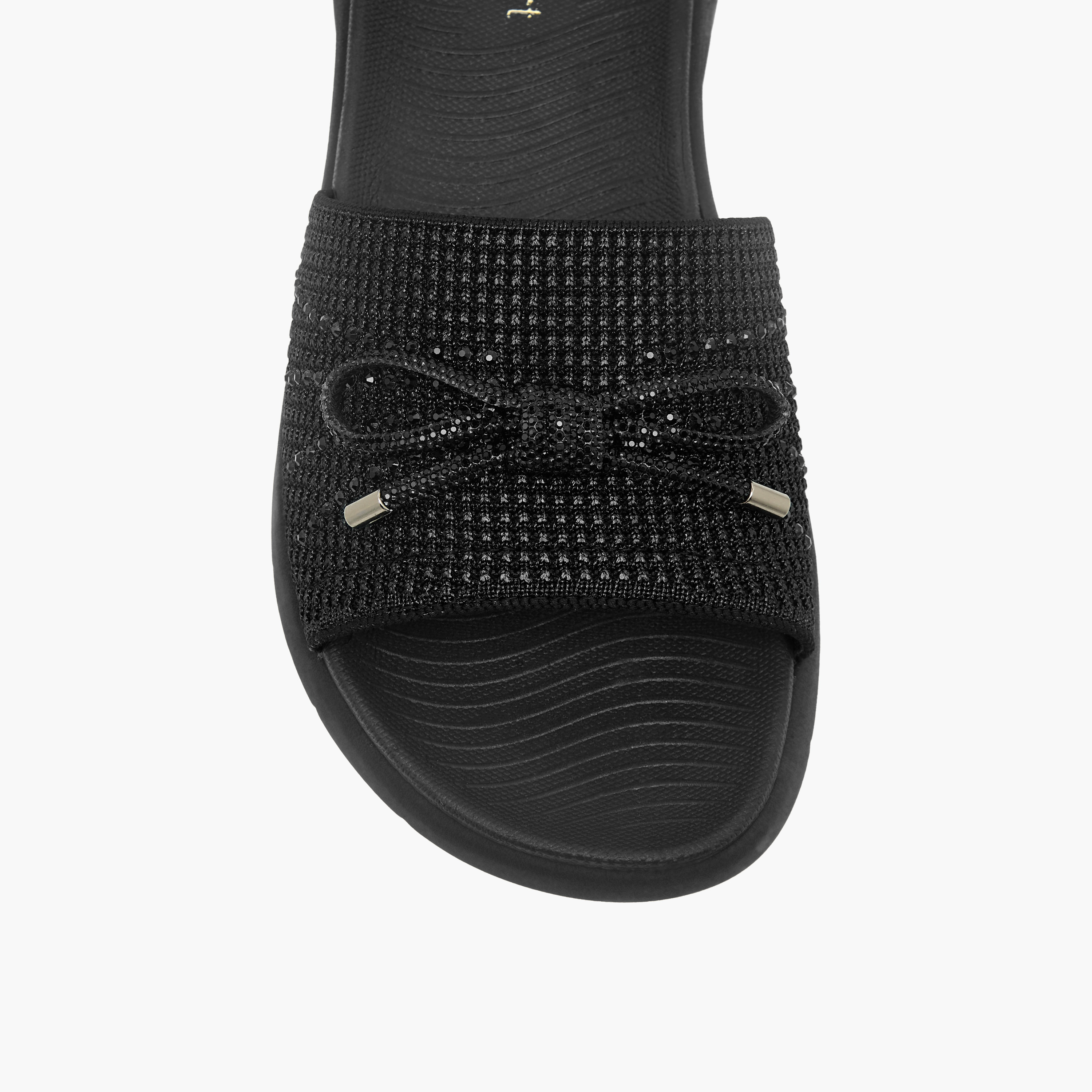 صندل فلاينت بفيونكة مزينة للنساء من لو كونفورت-women-shoes-sandals-heeled-image-4