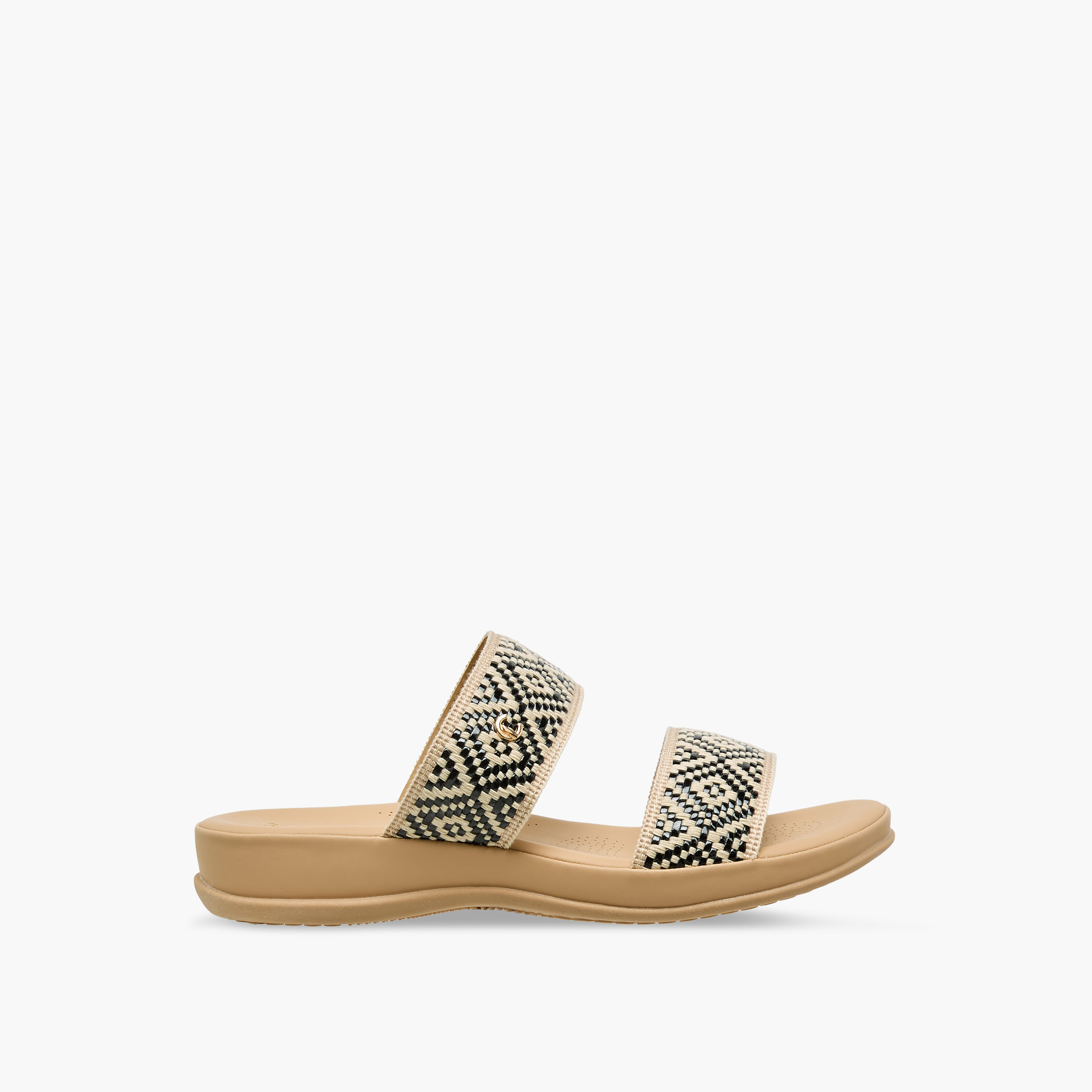 صندل رافيا مزين للنساء من لو كونفورت-women-shoes-flats-sandals-image-3