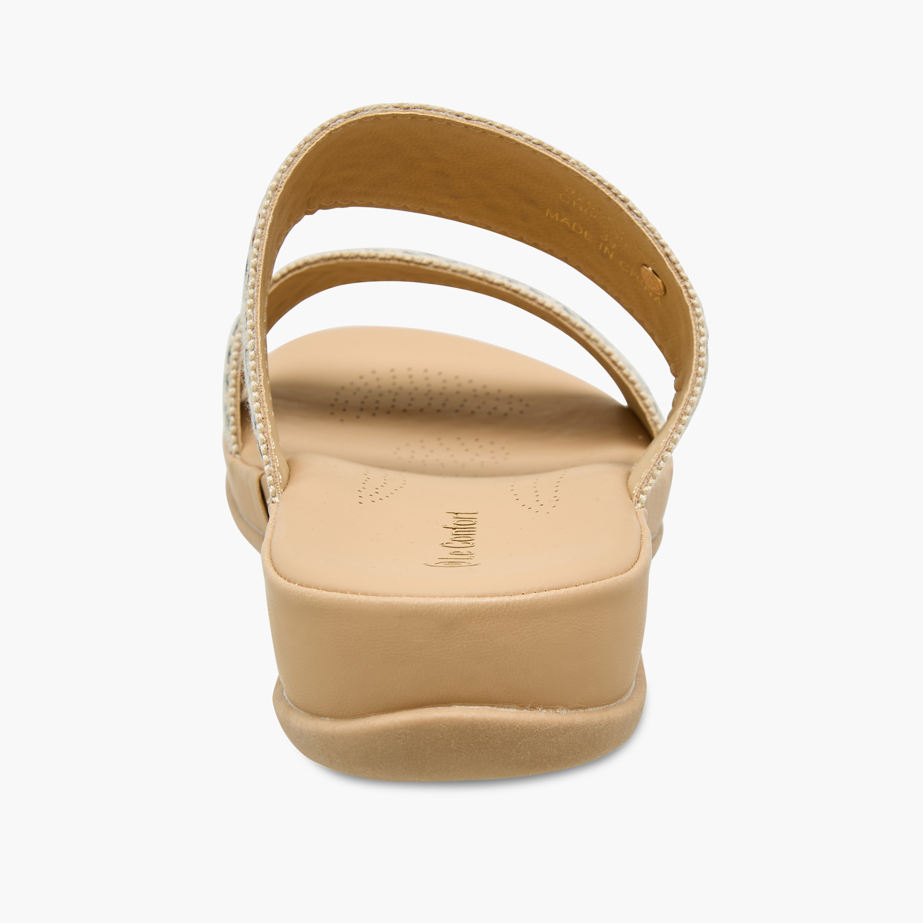 صندل رافيا مزين للنساء من لو كونفورت-women-shoes-flats-sandals-image-5
