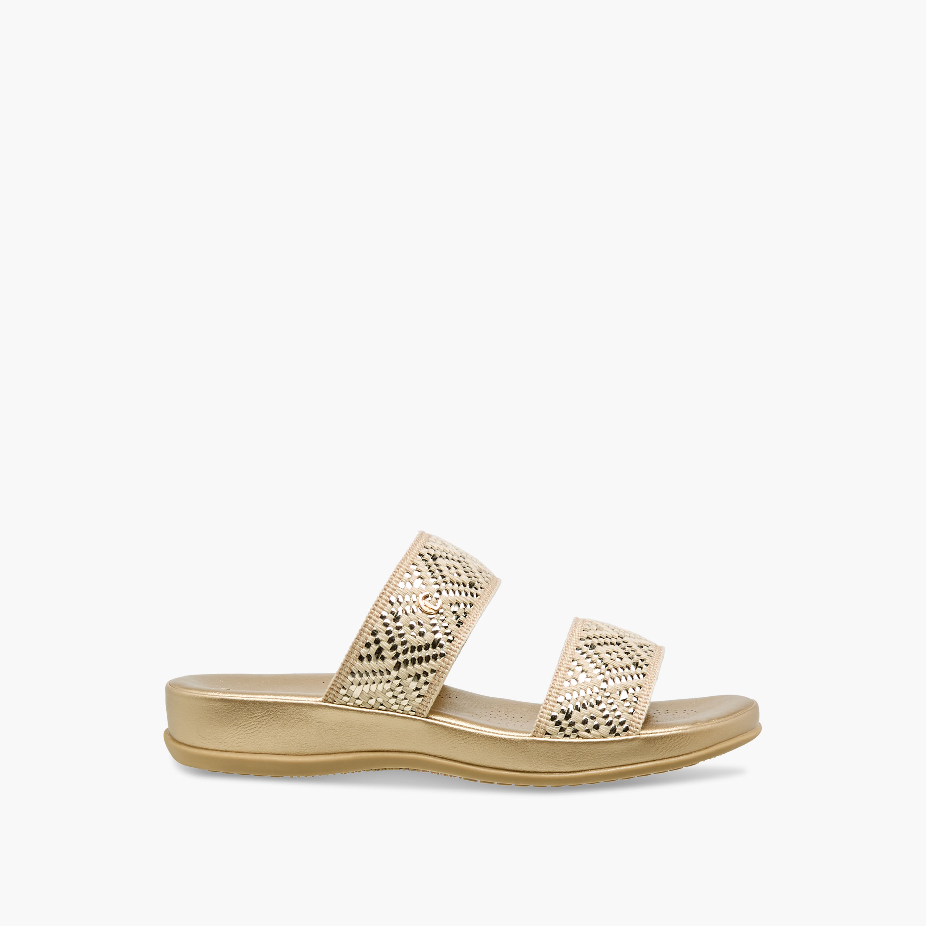 صندل رافيا مزين للنساء من لو كونفورت-women-shoes-flats-sandals-image-3