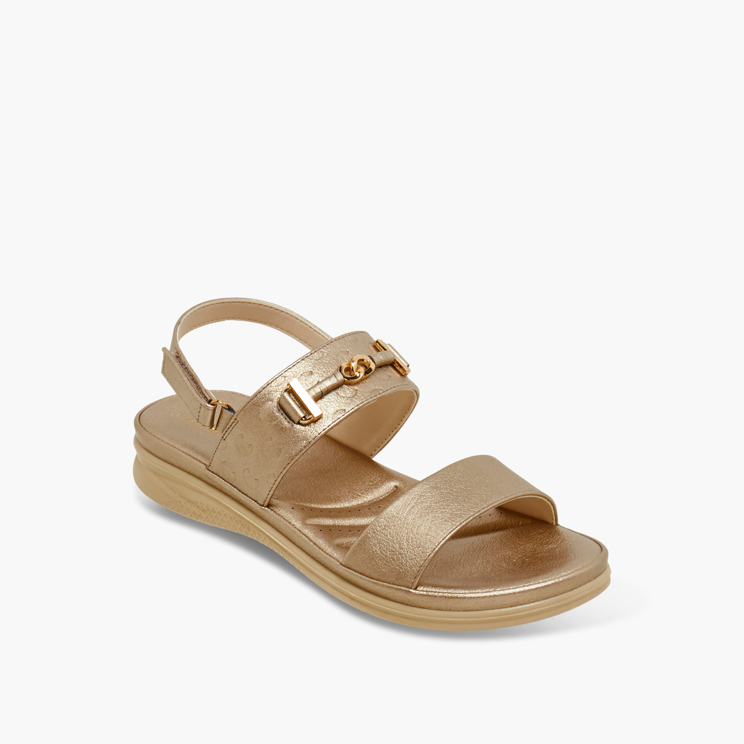 Le Confort Women Hook & Loop Sandals-women-shoes-flats-sandals-image-2
