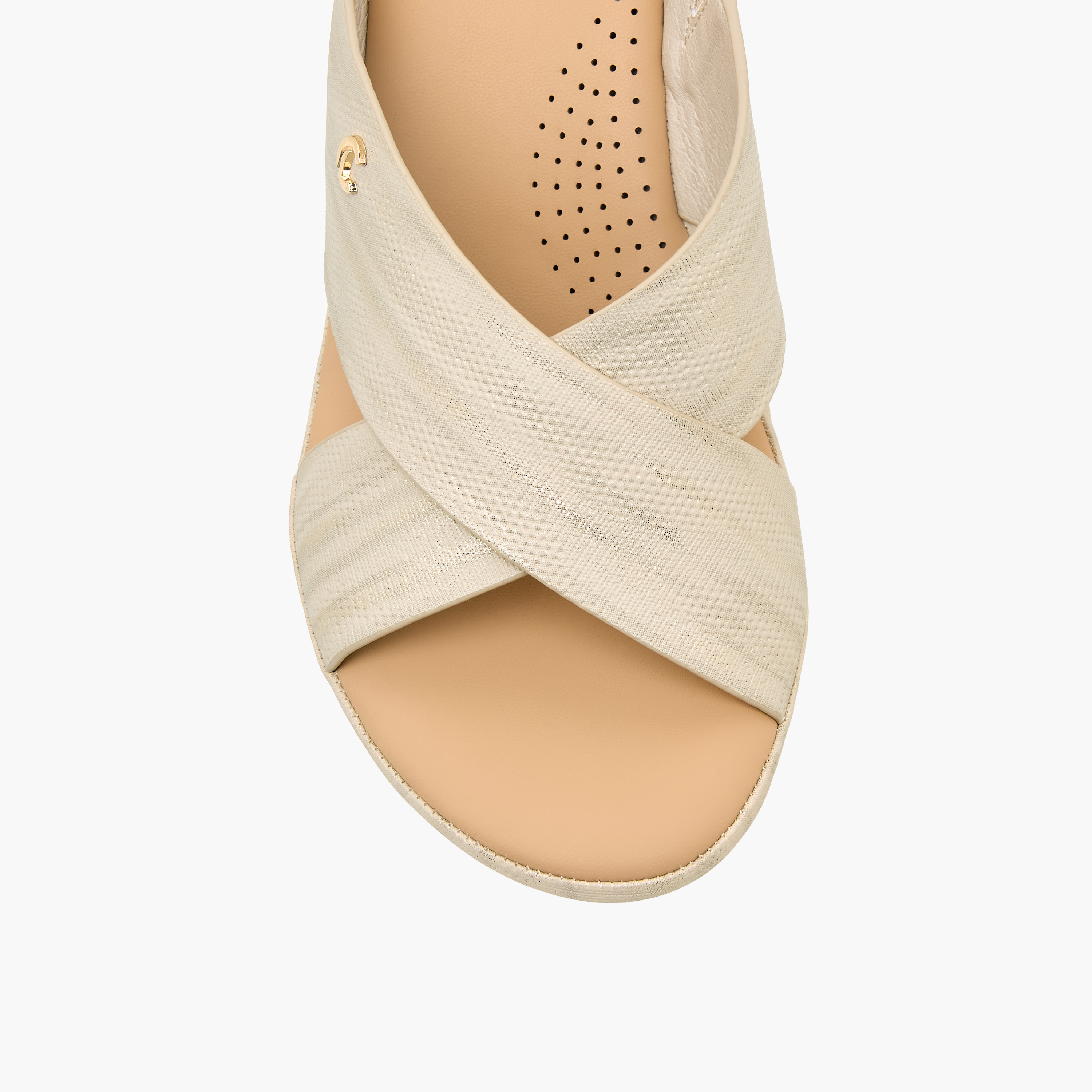 Le Confort Women Cross Strap Wedge Heel Sandals-women-shoes-sandals-heeled-image-5