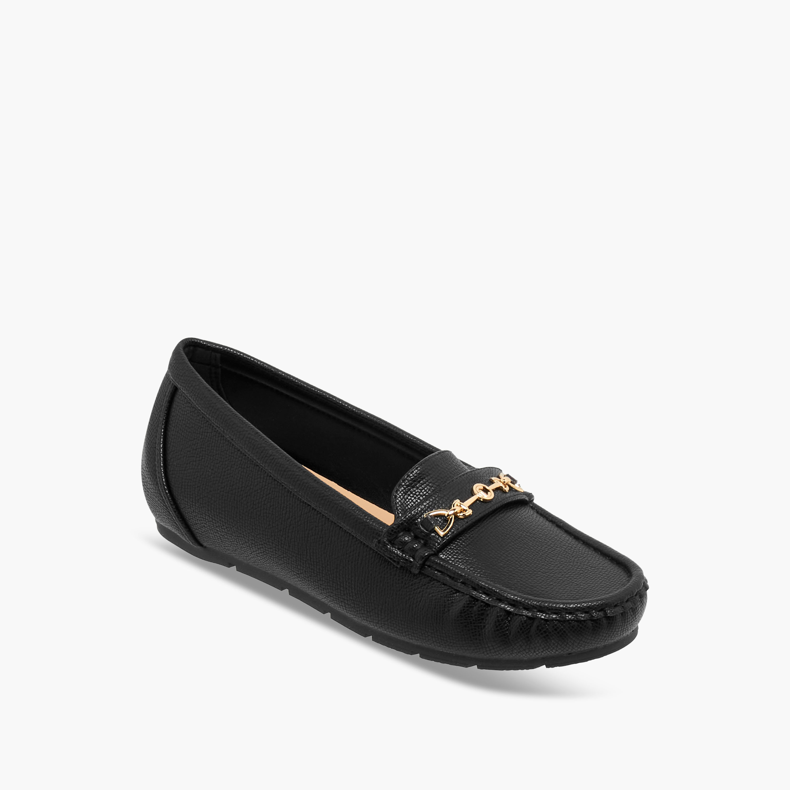 حذاء لوفر نسائي سهل الارتداء من لو كونفورت-women-shoes-flats-loafers-image-3