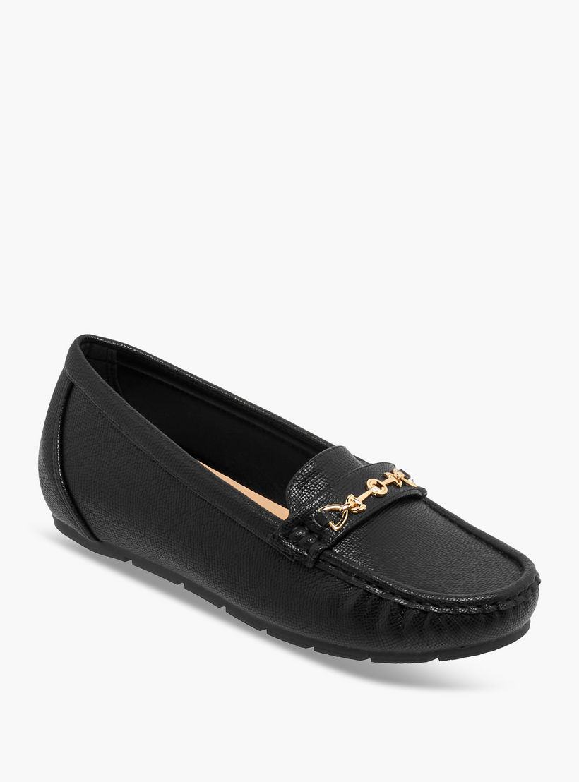 حذاء لوفر نسائي سهل الارتداء من لو كونفورت-women-shoes-flats-loafers-image-3