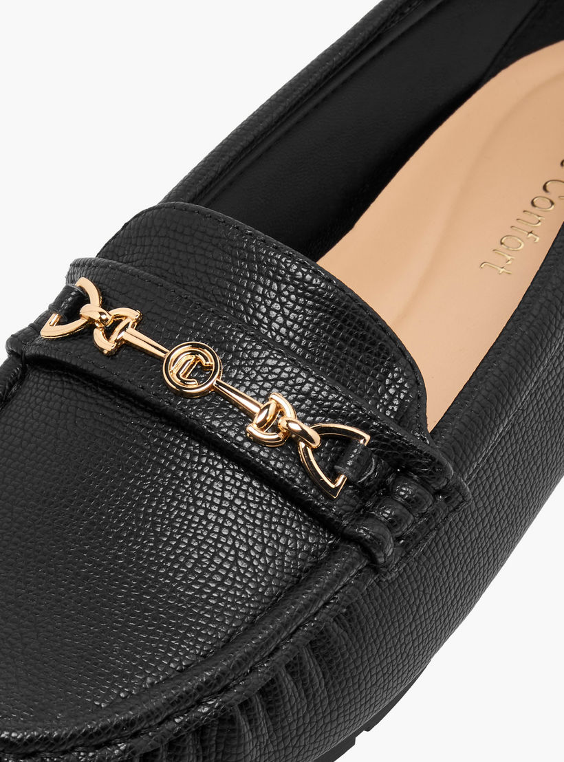 حذاء لوفر نسائي سهل الارتداء من لو كونفورت-women-shoes-flats-loafers-image-5