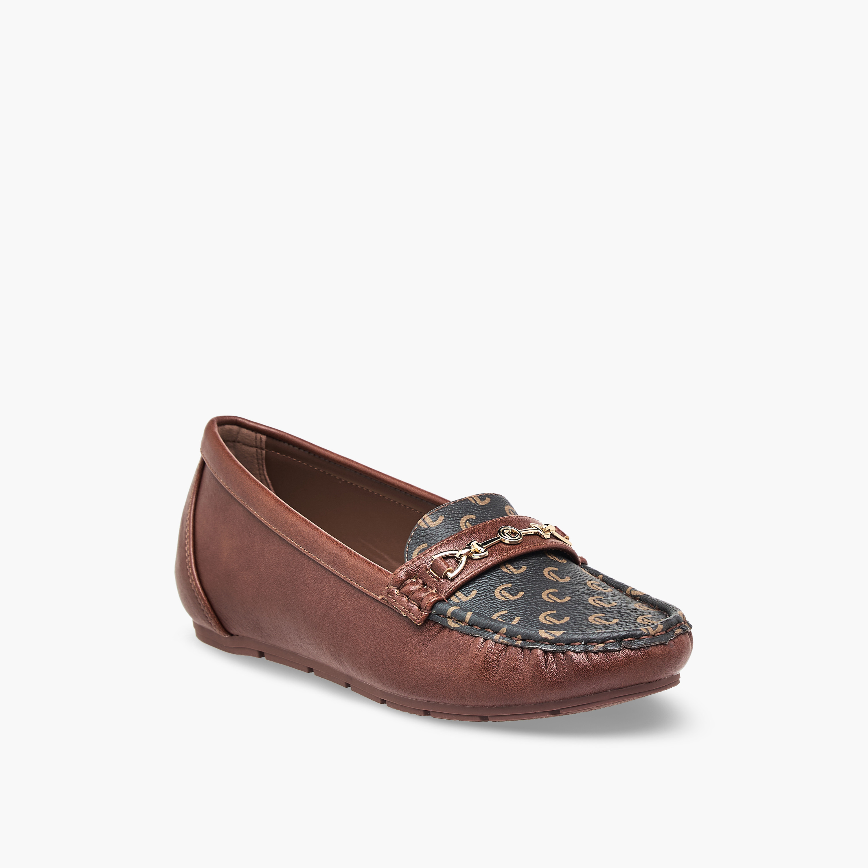 حذاء لوفر نسائي سهل الارتداء من لو كونفورت-women-shoes-flats-loafers-image-3