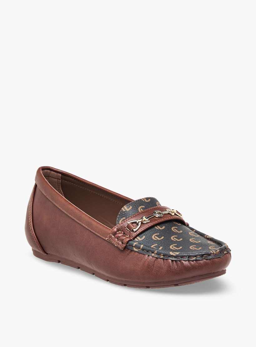 حذاء لوفر نسائي سهل الارتداء من لو كونفورت-women-shoes-flats-loafers-image-3