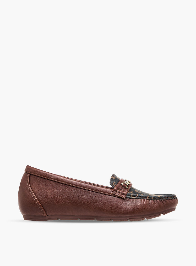 حذاء لوفر نسائي سهل الارتداء من لو كونفورت-women-shoes-flats-loafers-image-4