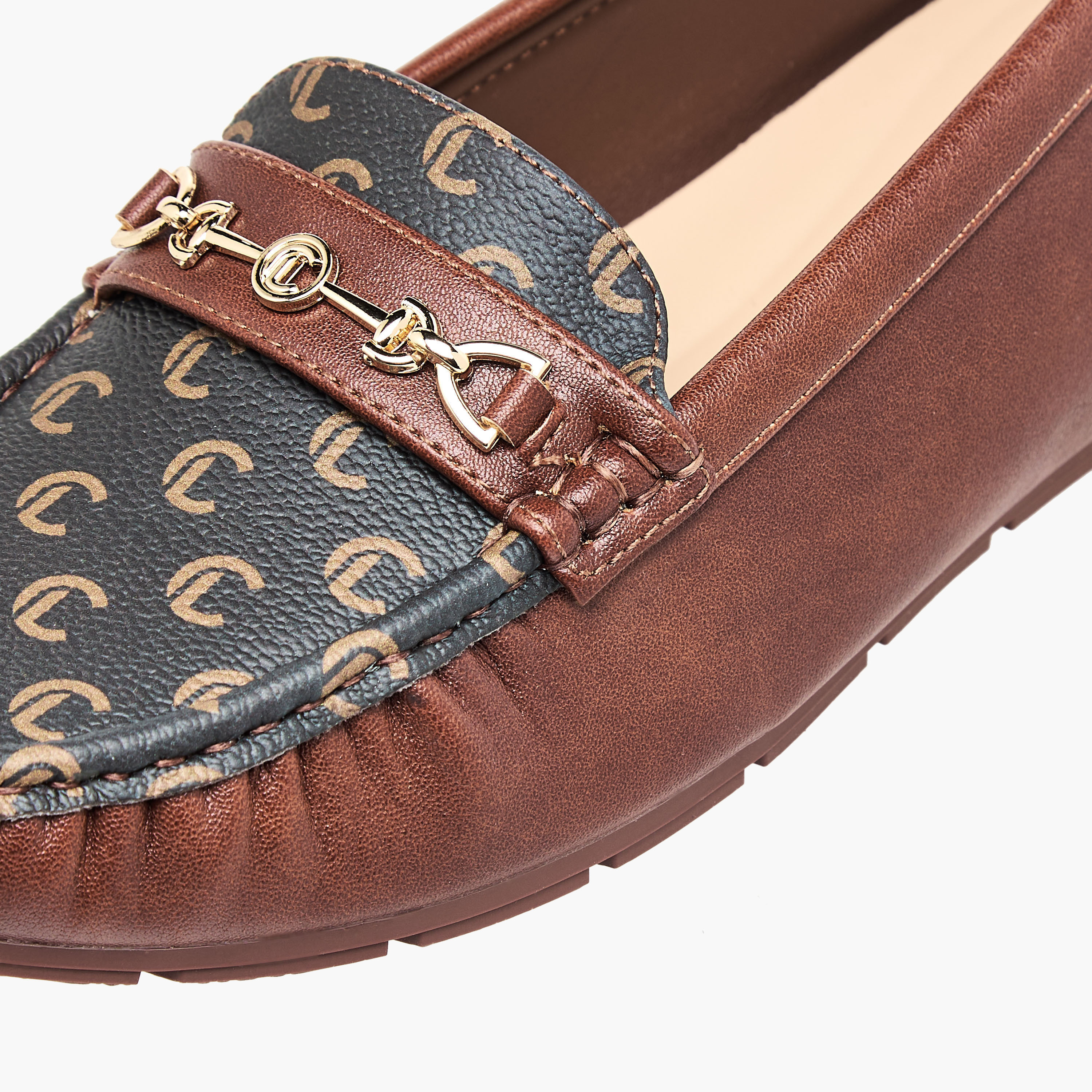 حذاء لوفر نسائي سهل الارتداء من لو كونفورت-women-shoes-flats-loafers-image-5