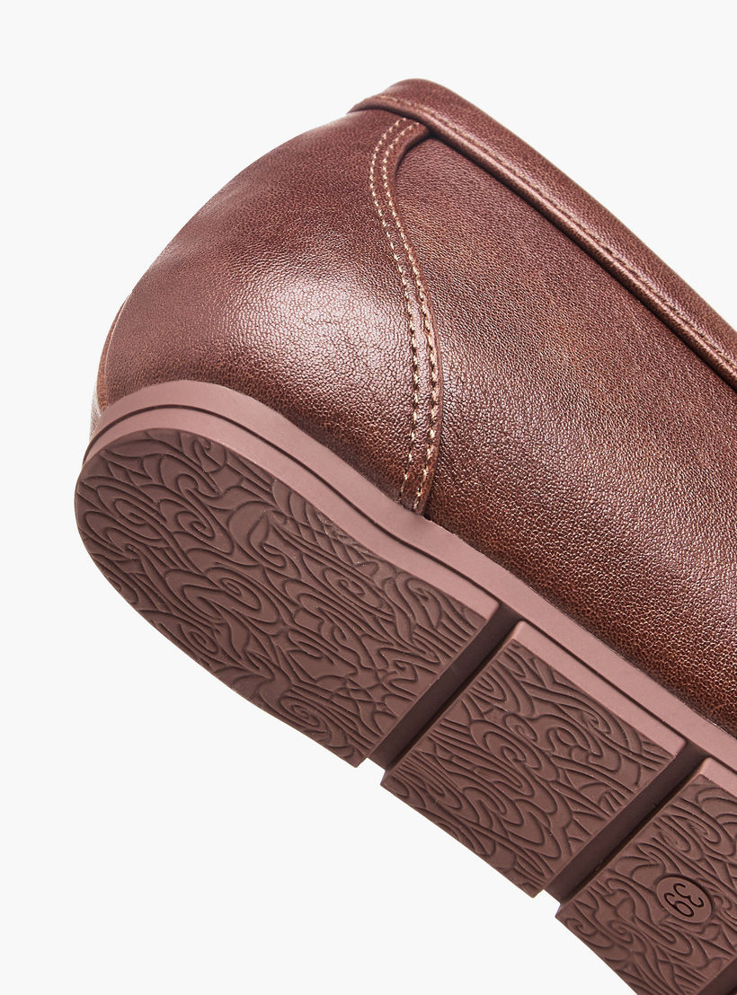 حذاء لوفر نسائي سهل الارتداء من لو كونفورت-women-shoes-flats-loafers-image-7