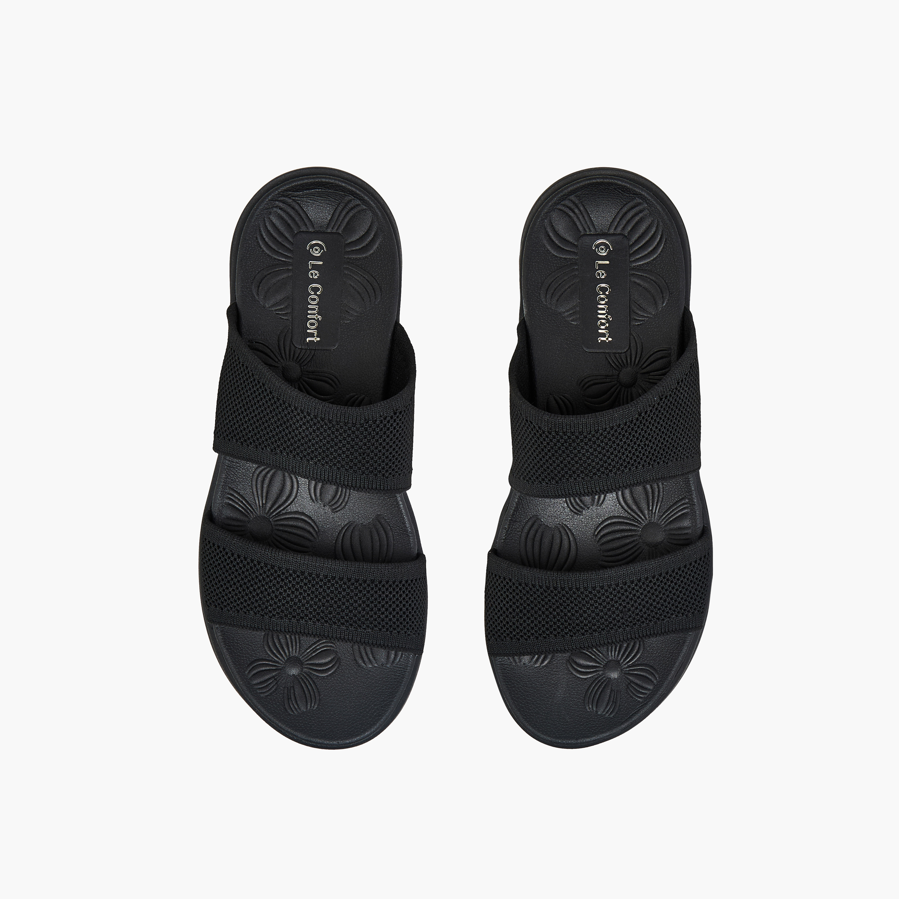 صندل فلاي نت بارز الملمس للنساء من لو كونفورت-women-shoes-flats-sandals-image-1