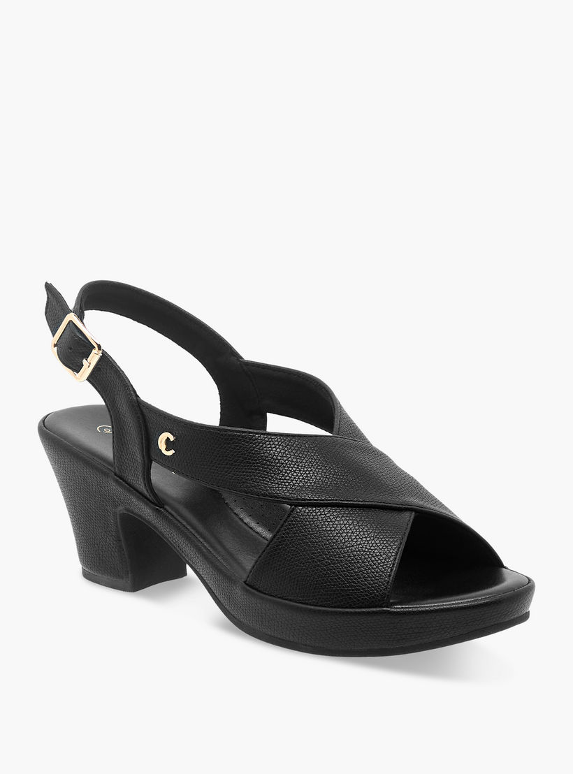 Le Confort Women Cross Strap Block Heel Sandals-women-shoes-sandals-heeled-image-3