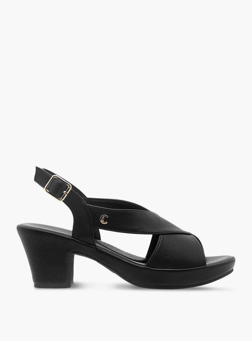 Le Confort Women Cross Strap Block Heel Sandals-women-shoes-sandals-heeled-image-4