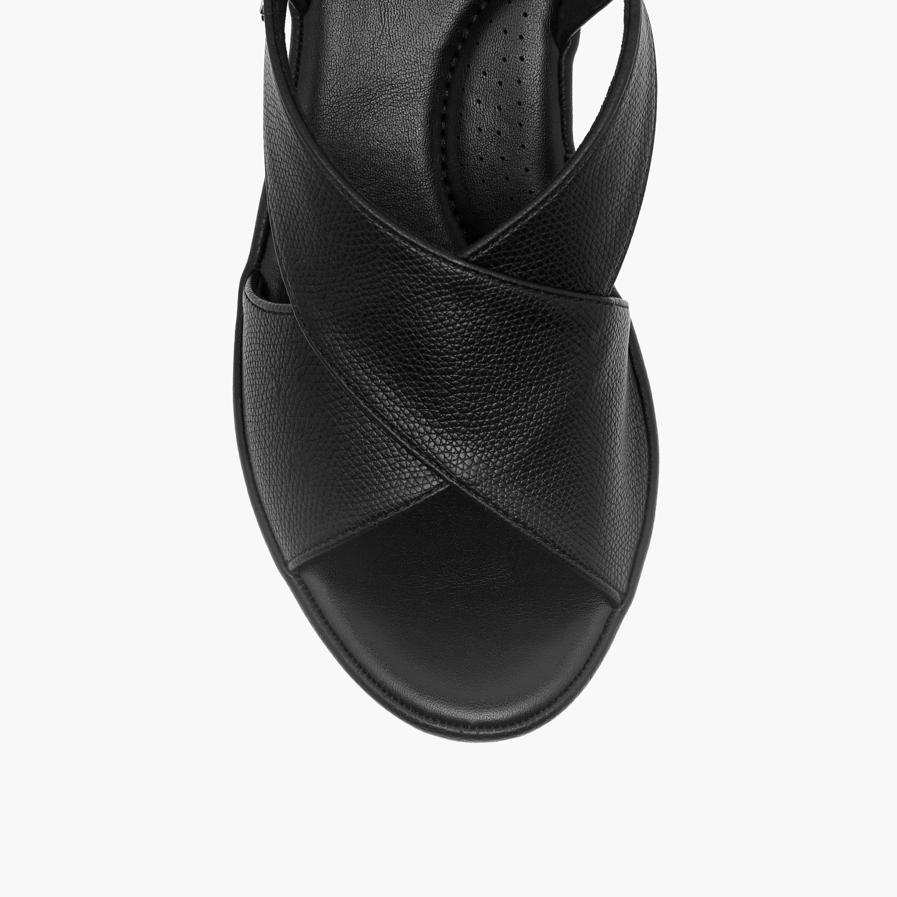 Le Confort Women Cross Strap Block Heel Sandals-women-shoes-sandals-heeled-image-5