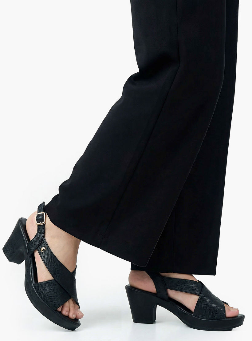 Le Confort Women Cross Strap Block Heel Sandals-women-shoes-sandals-heeled-image-2