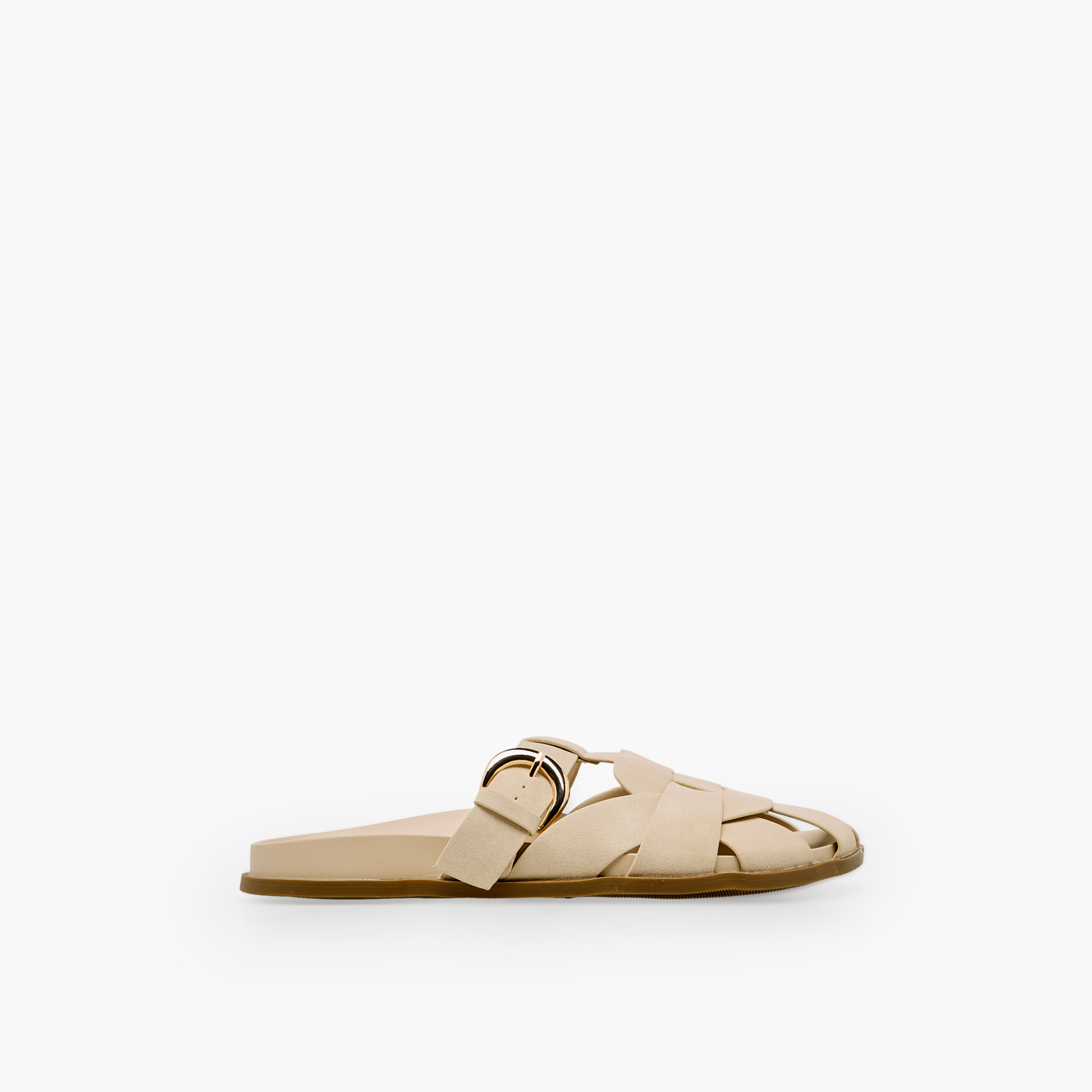 صندل بزينة معدنية للنساء من فلورا بيلا-women-shoes-flats-sandals-image-2