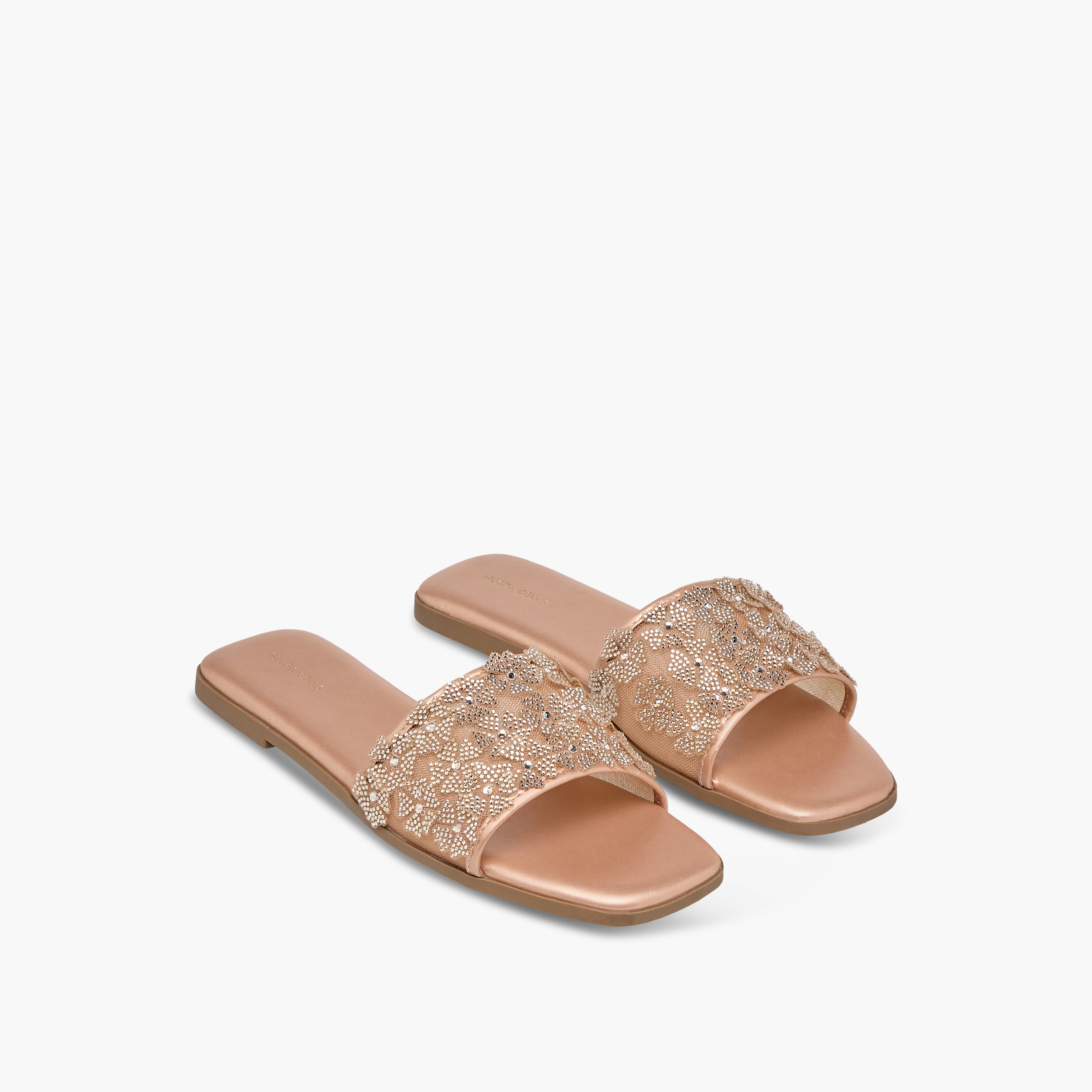 صندل نسائي أنيق مزين بالكريستال-women-shoes-flats-sandals-image-1