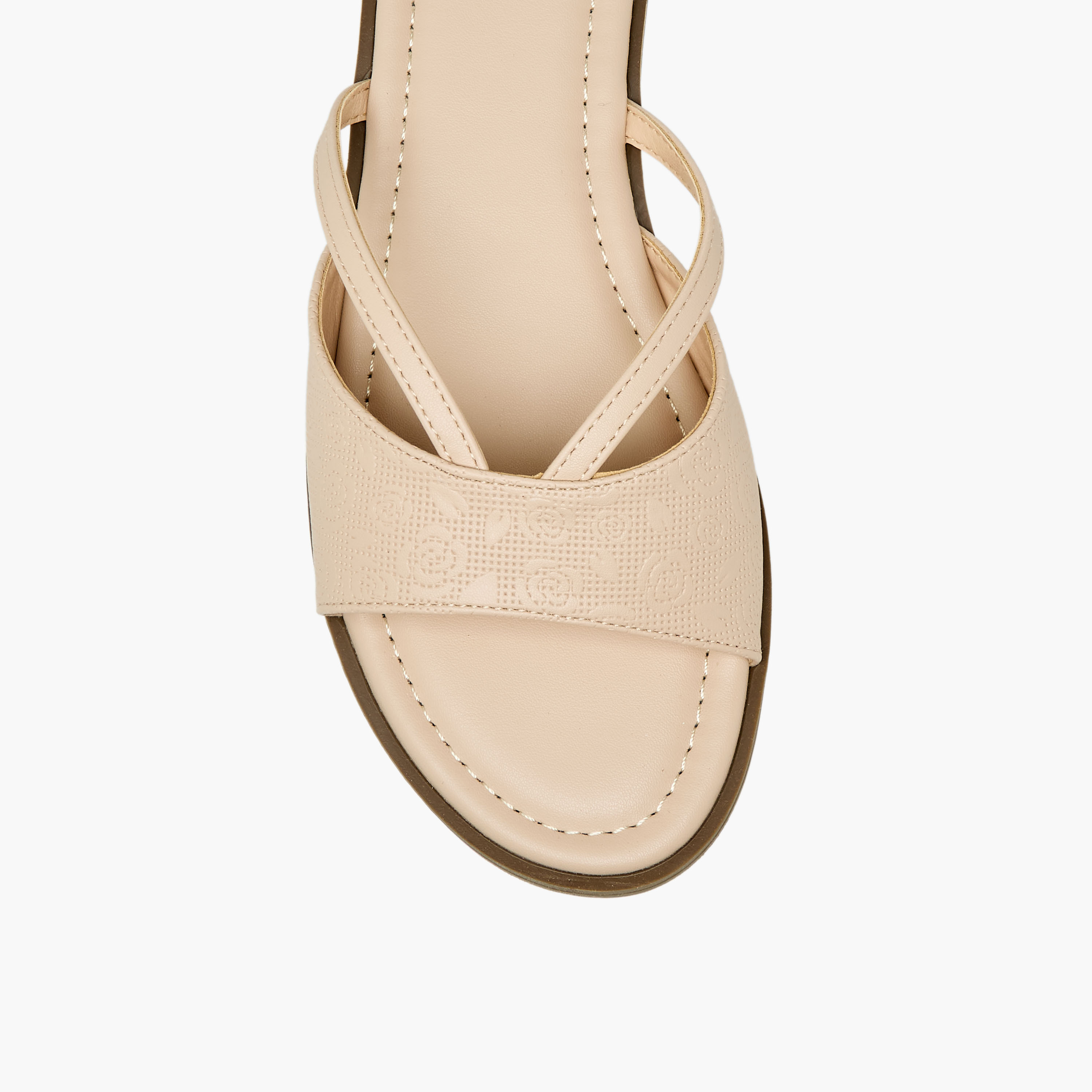 Flora Bella Women Textured Slip-On Flat Sandals-women-shoes-flats-sandals-image-4