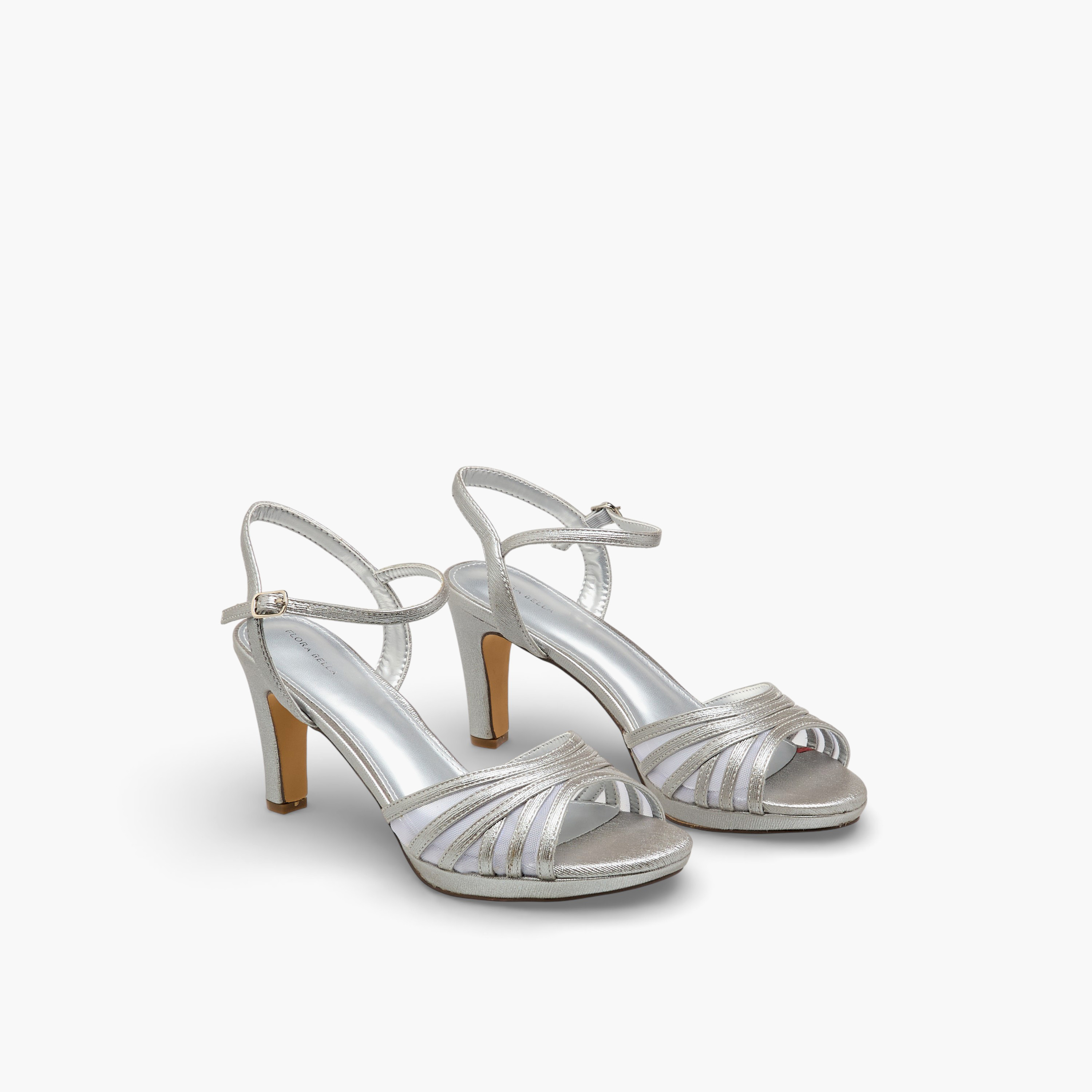 صندل بأحزمة وكعب مخروطي للنساء من فلورا بيلا-women-shoes-sandals-heeled-image-1