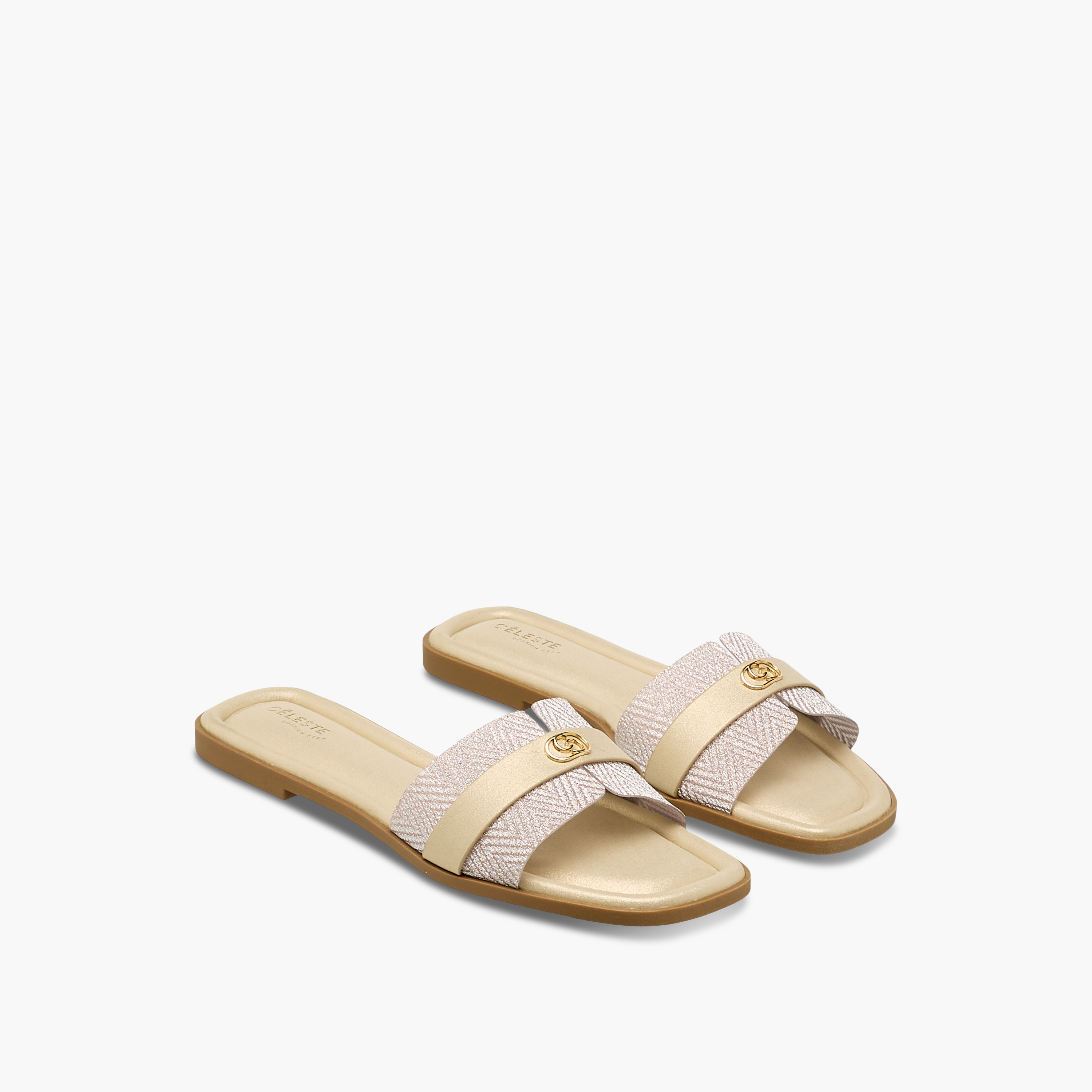 Celeste Women Glitter Detail Sandals-women-shoes-flats-sandals-image-1