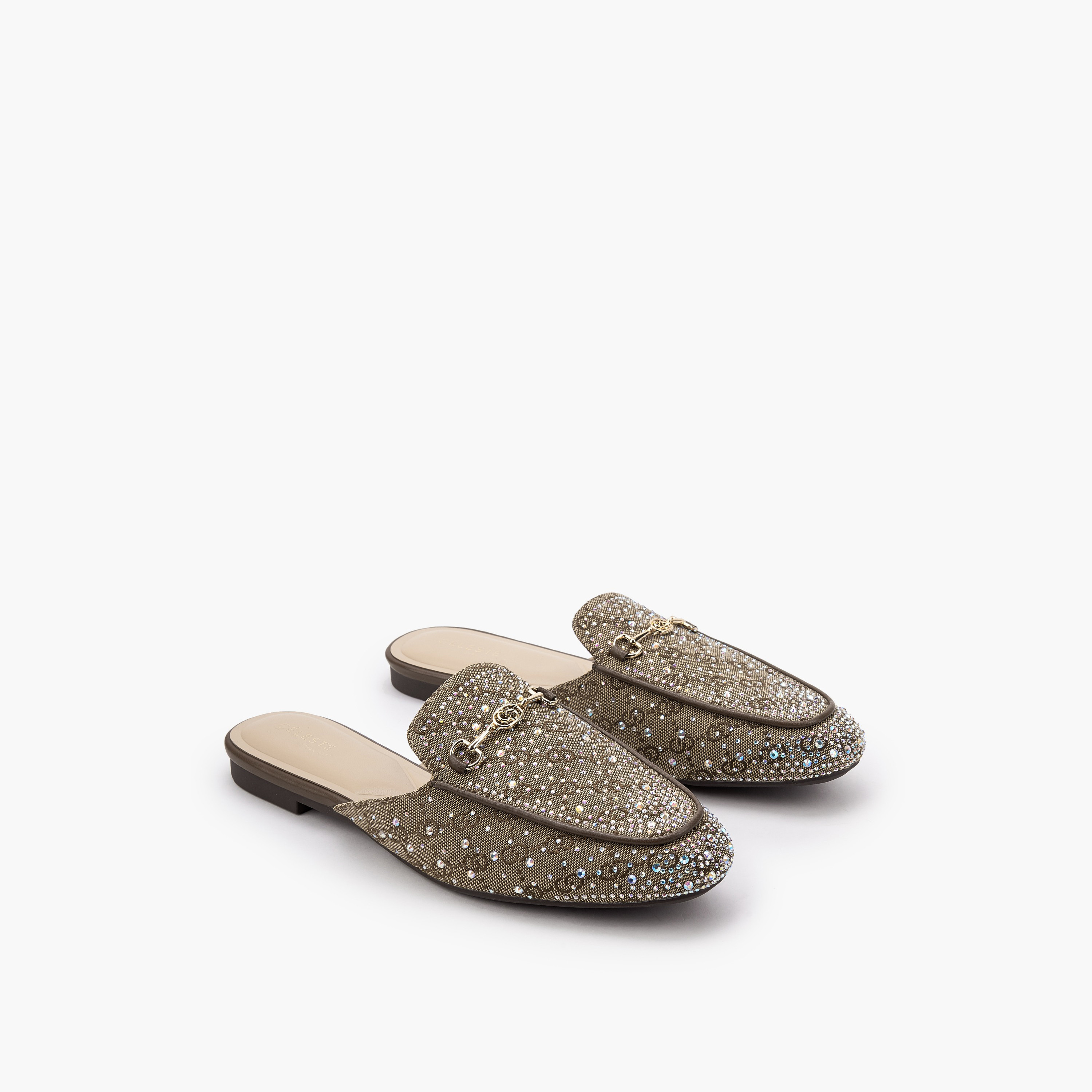 Celeste Women Diamante Embellished Mules-women-shoes-flats-mules-image-1